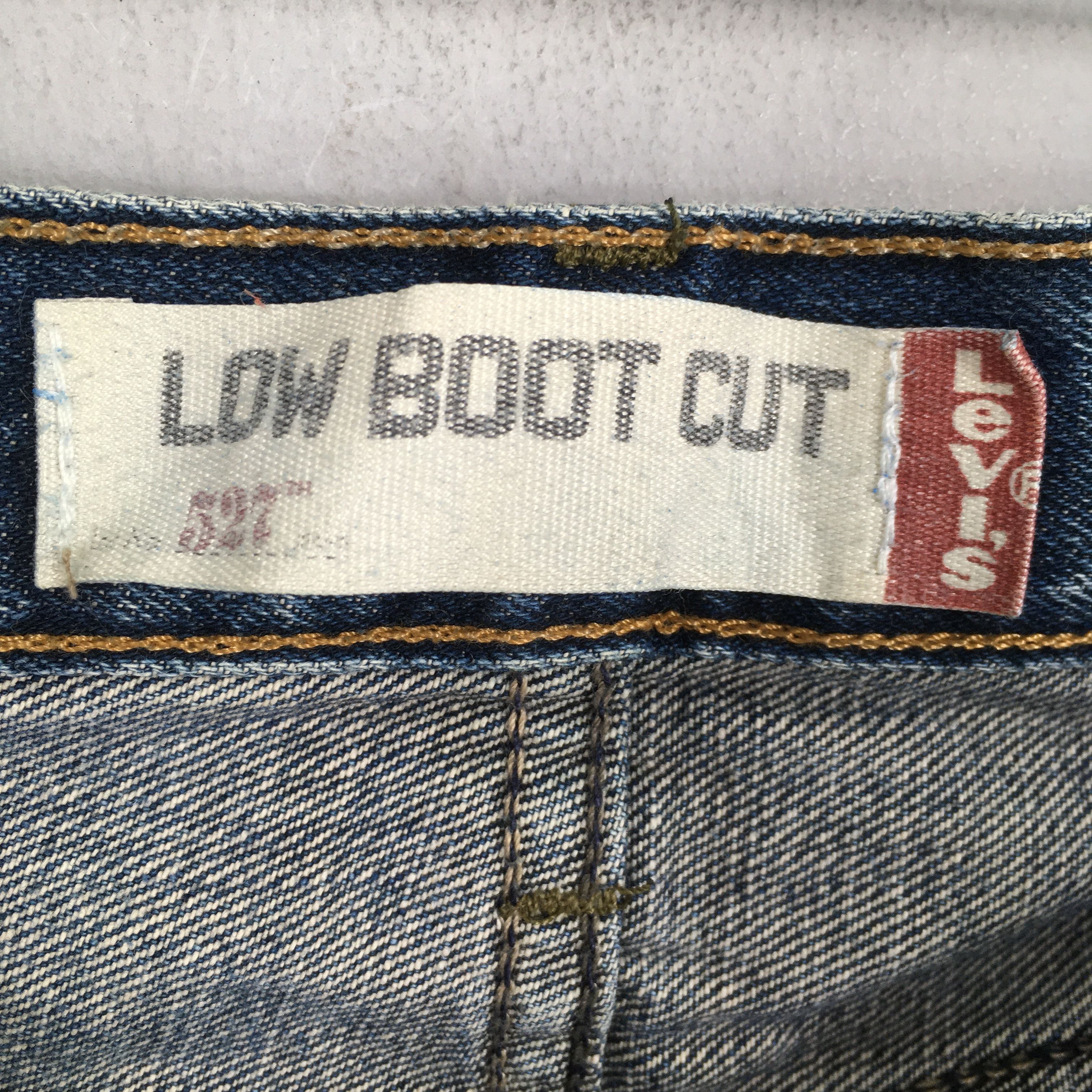 Levi's Size 34x29 Vintage Levi's 527 Low Bootcut Jeans S196 Size US 34 / EU 50 - 8 Thumbnail