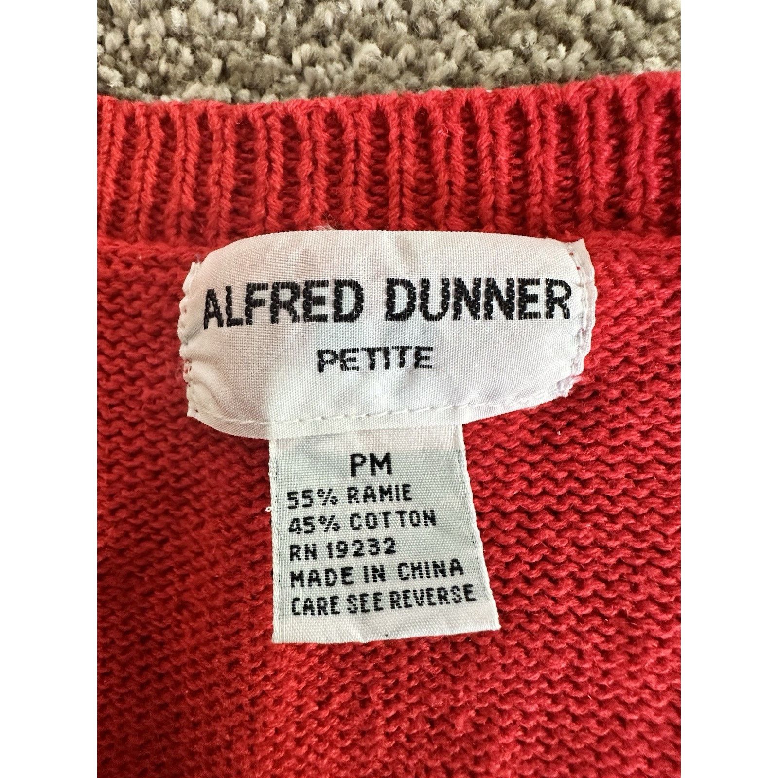 Other Vintage Y2K Sweater Vest Scottie Dog Alfred Dunner Size PM Size M / US 6-8 / IT 42-44 - 2 Thumbnail