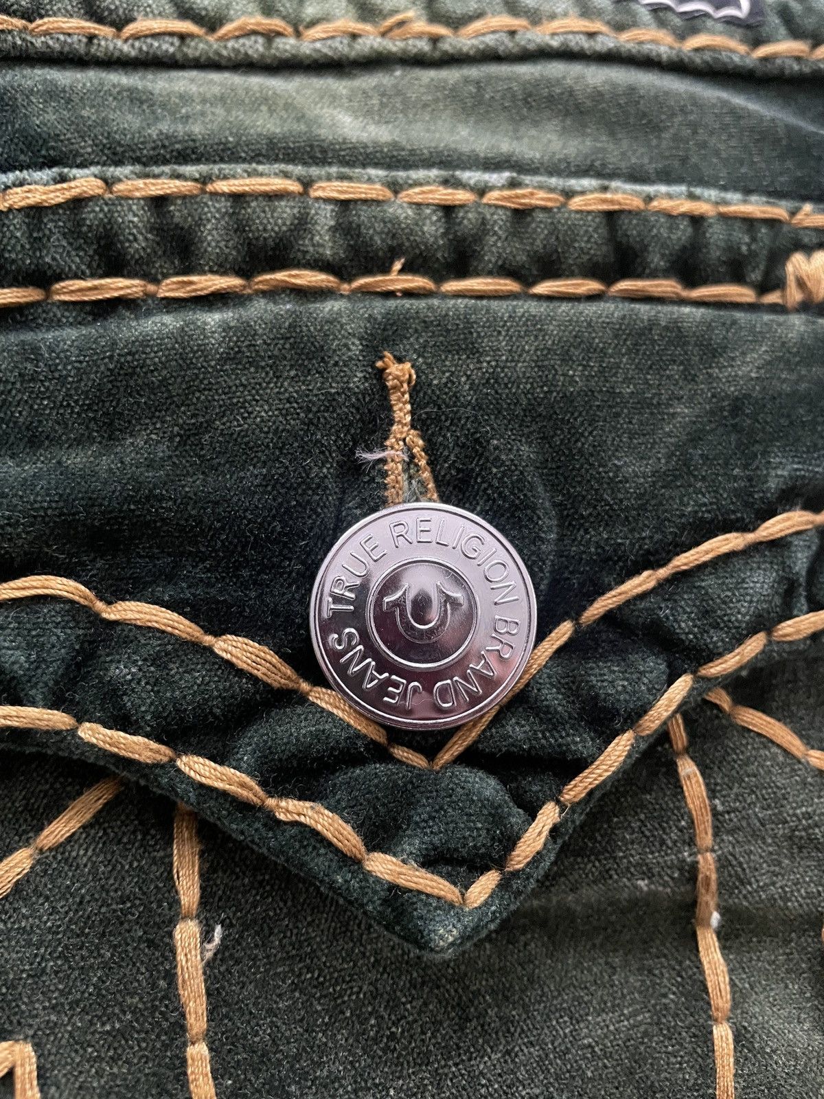 True Religion TRUE RELIGION - CONSTANTINE - RICKY RELAXED STRAIGHT Size US 31 - 14 Thumbnail