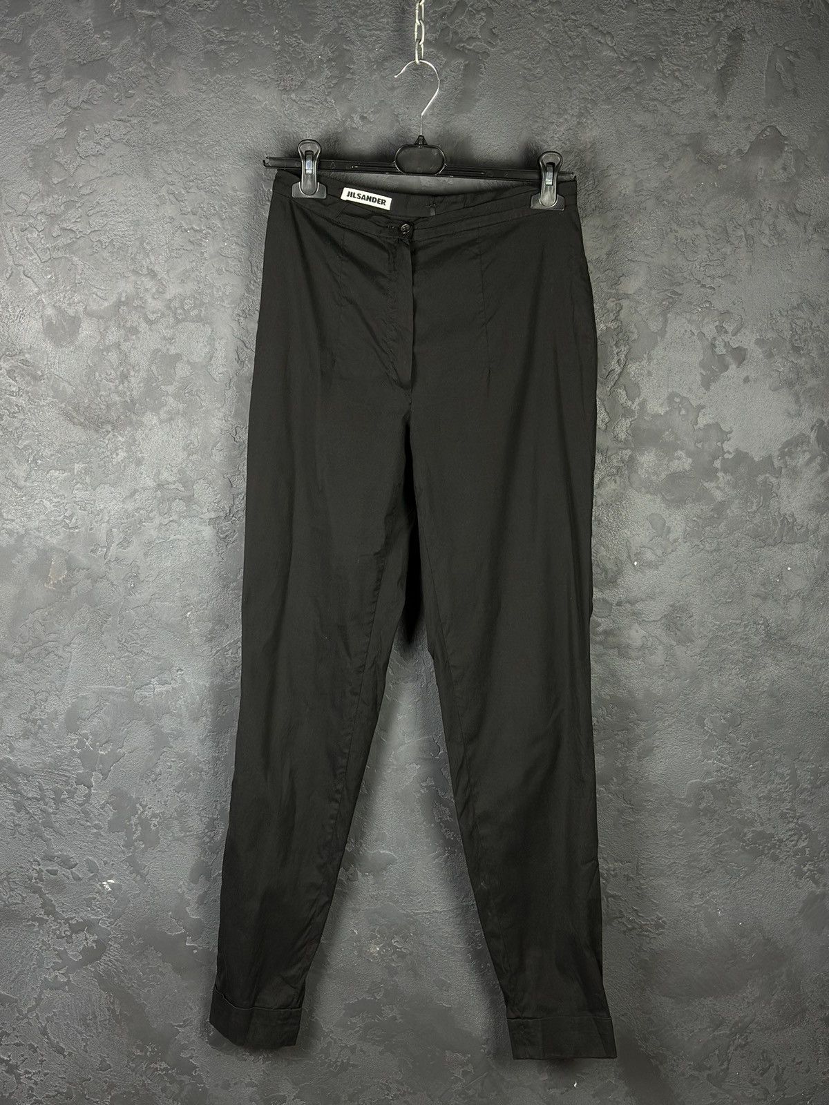 Jil Sander Jil Sander Pants Black Rare Designer Size 25" / US 0 / IT 36 - 1 Thumbnail