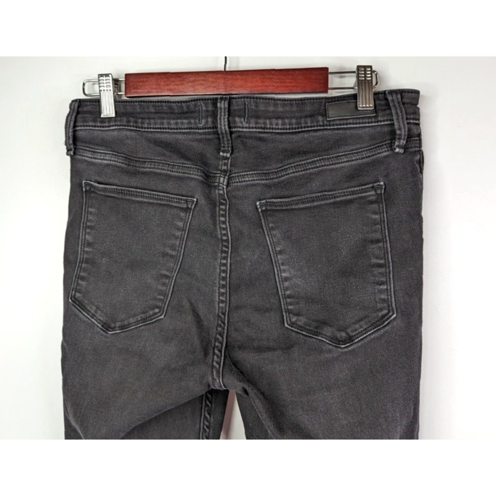 Abercrombie & Fitch Abercrombie & Fitch The Jean Jegging Black Jeans Women's Size 31/12 High Rise Slim Fit Regular Women’s Size 24" / US 00 / IT 34 - 5 Thumbnail