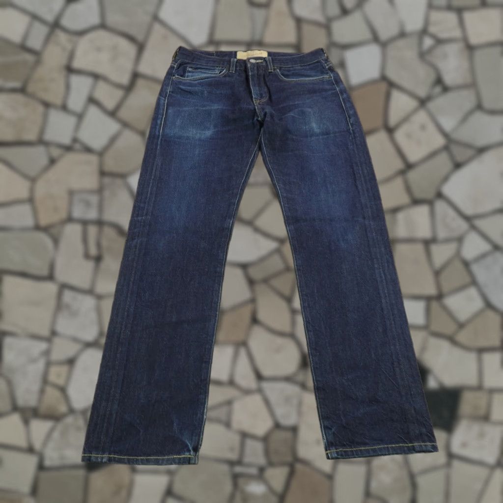 Levi's VINTAGE Levi's Made & Crafted Jeans Men's 31x29 Dark Blue Denim Straight Fit Casual Pants Size US 28 / EU 44 - 1 Thumbnail
