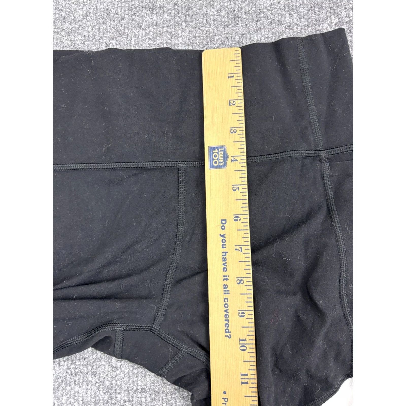 Athleta Athleta Leggings Womens Small Black Salutation Stash Pocket 7/8 Yoga Size 28" / US 6 / IT 42 - 4 Thumbnail