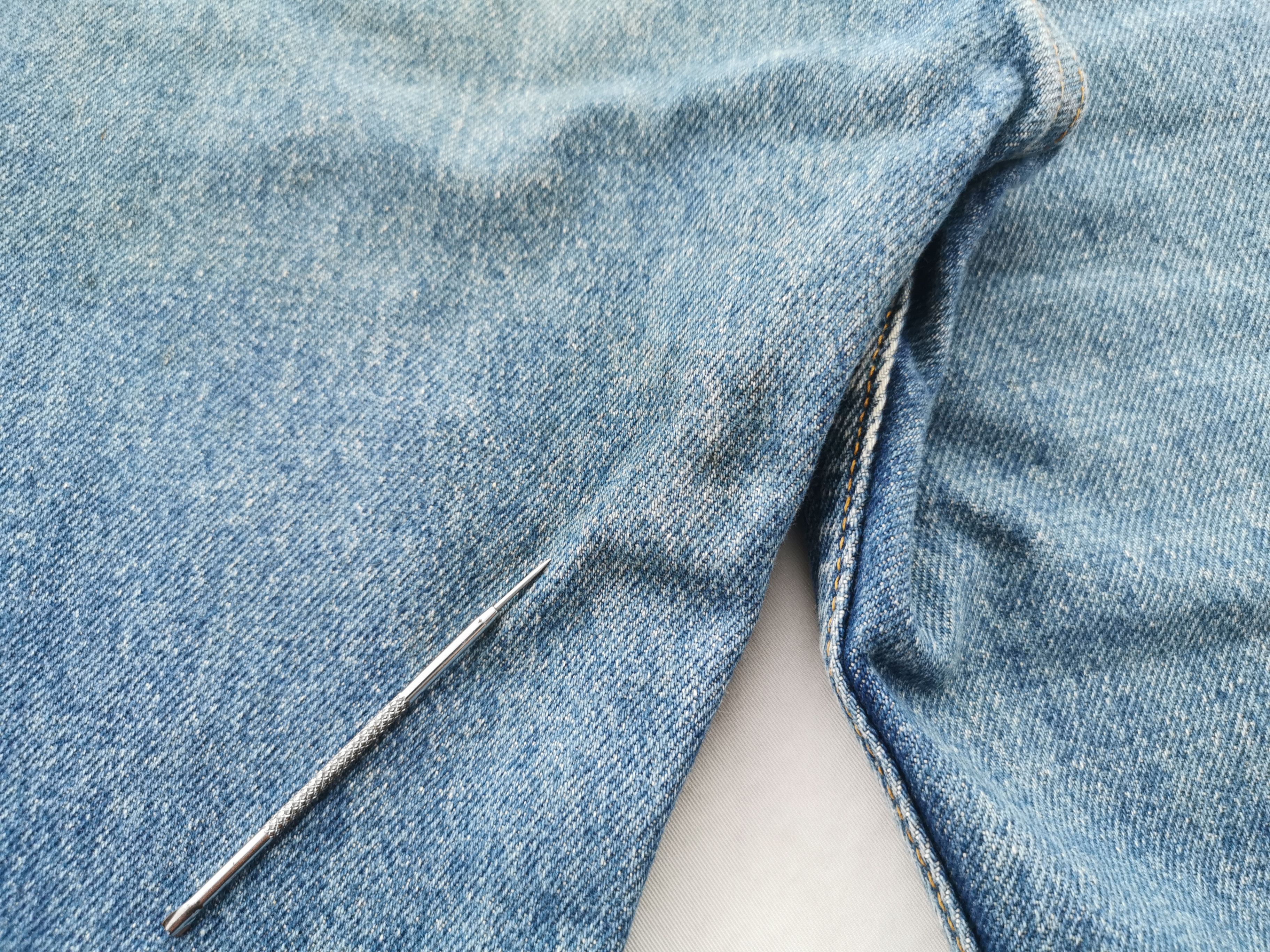 Levi's Distressed Levis Lot 505 Denim Made In USA Size 26/28x34 Size US 26 / EU 42 - 12 Thumbnail