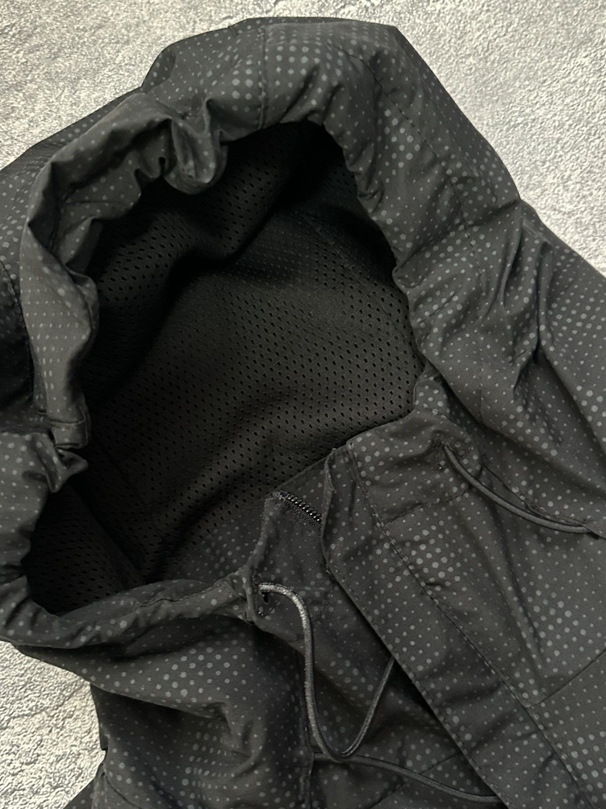 Nike Vintage Nike 00’s Black Nylon Drill Gorpcore Hood Jacket XL Size US XL / EU 56 / 4 - 12 Thumbnail