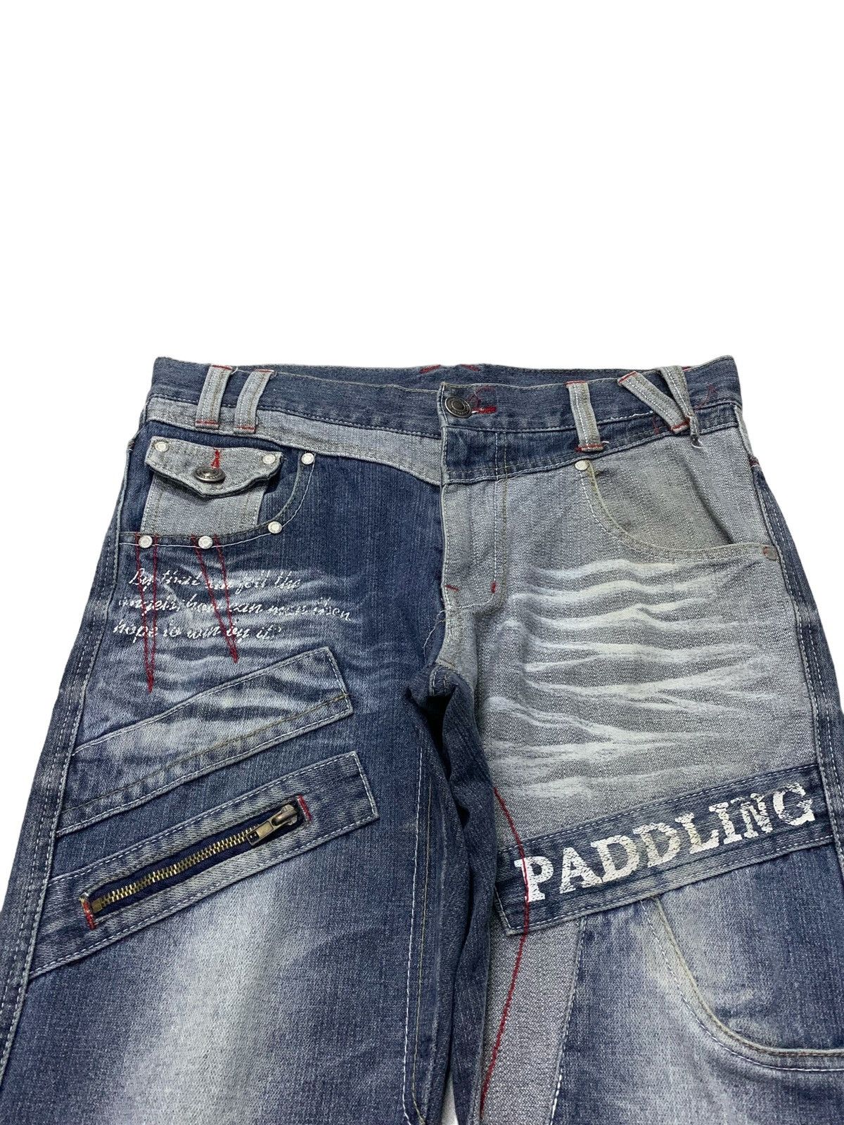 Affliction Hung Five Multipocket Stud Sin Angel Affliction Poems Pants Size US 32 / EU 48 - 12 Thumbnail