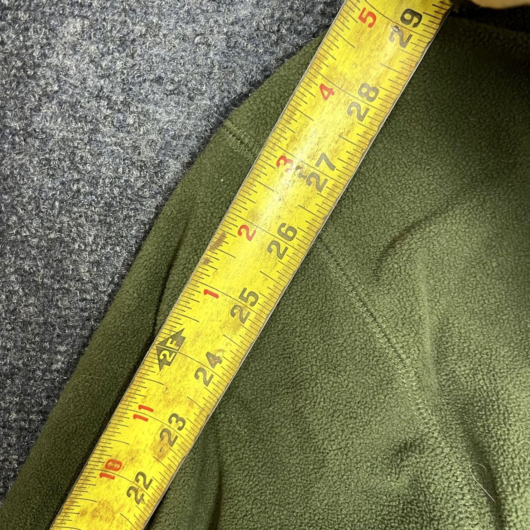 Eddie Bauer Eddie Bauer Mens XLT Green 1/4 Zip Fleece Mock Neck Pullover Outdoor Top Shirt Size US XL / EU 56 / 4 - 6 Thumbnail