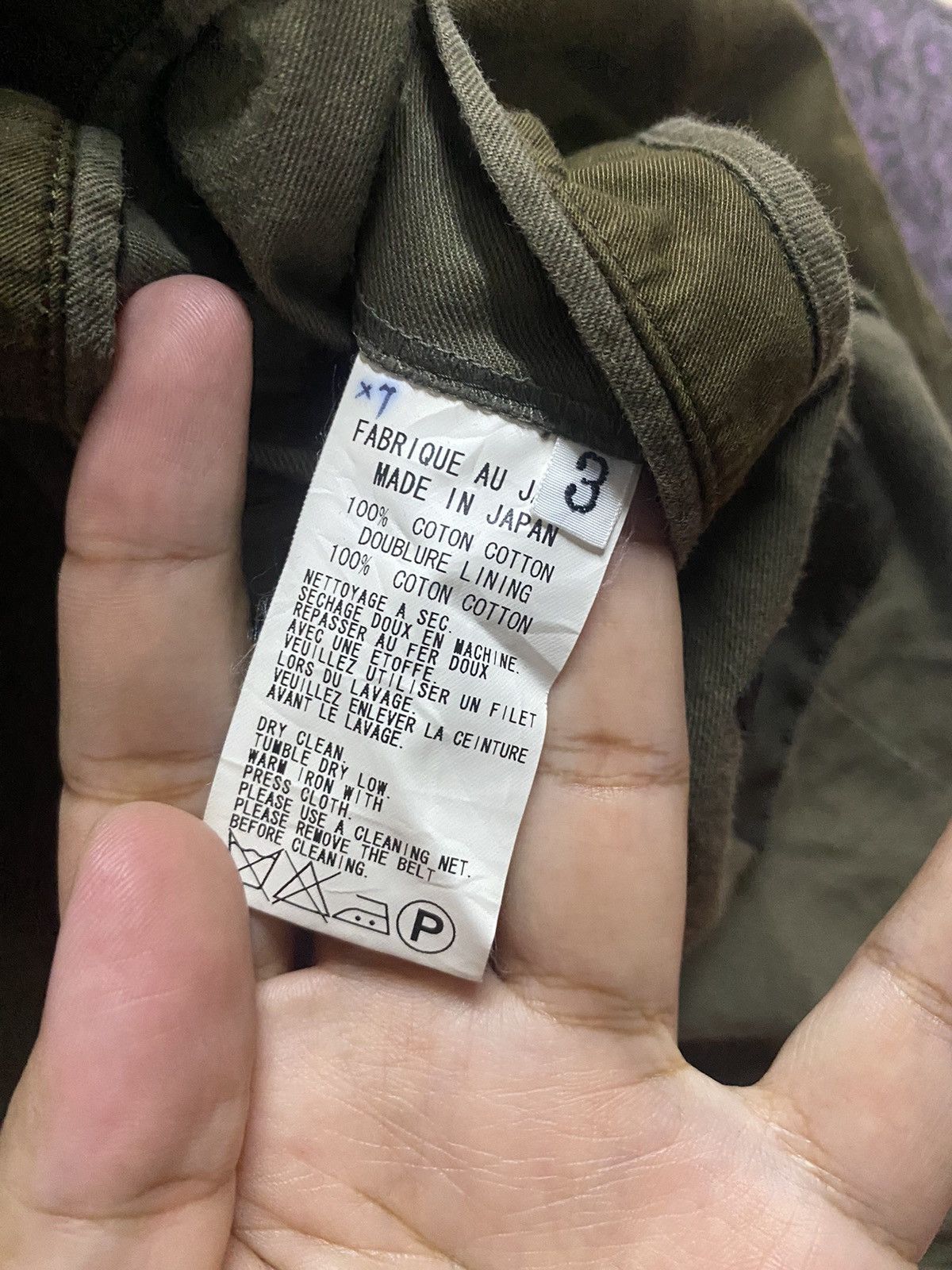 Designer × Yohji Yamamoto Vintage Y’S Yohji Yamamoto Cotton Coat Size 42R - 7 Thumbnail