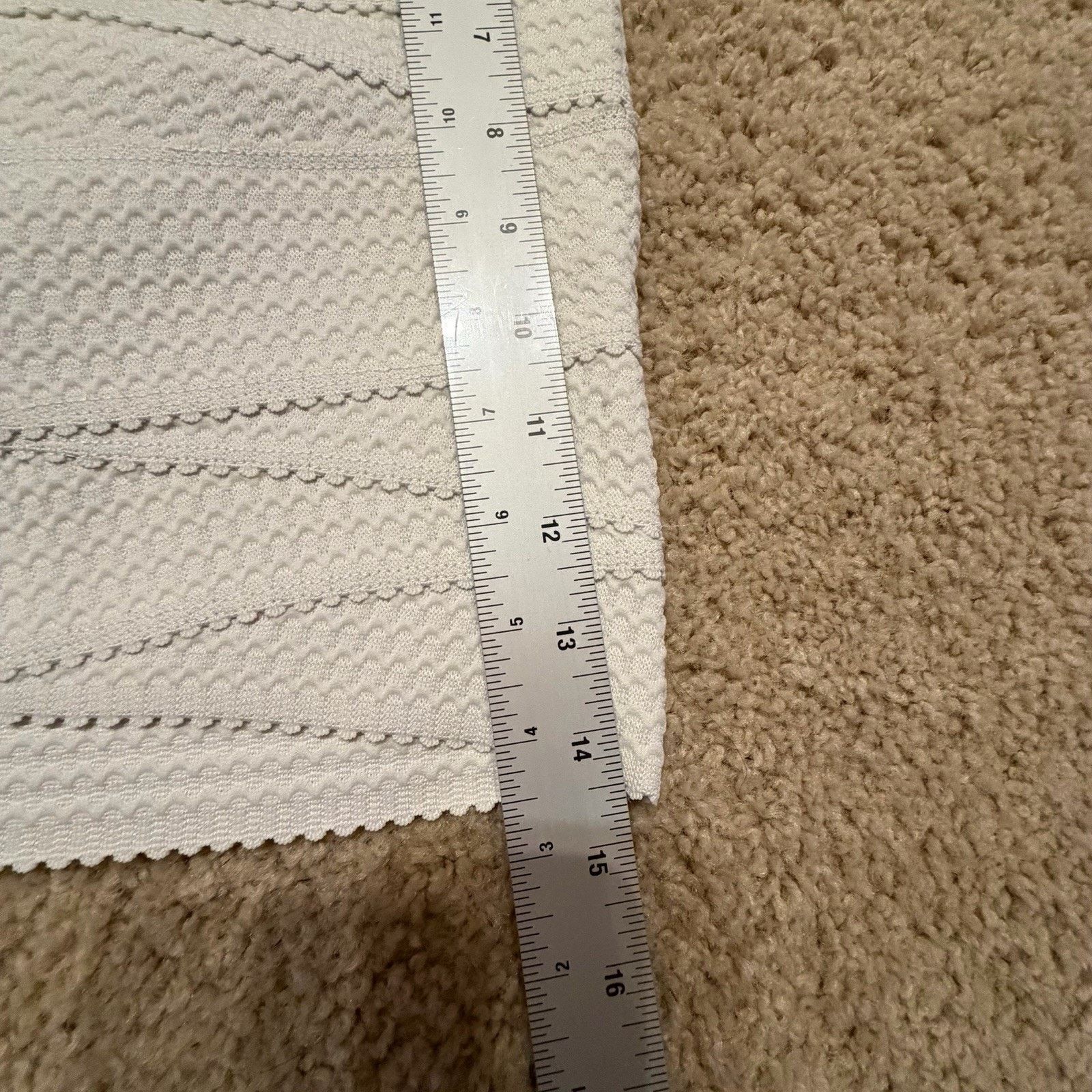 H&M H&M Woman’s White Party Club Bodycon Mini Skirt Cocktail - S Size 22" - 4 Thumbnail