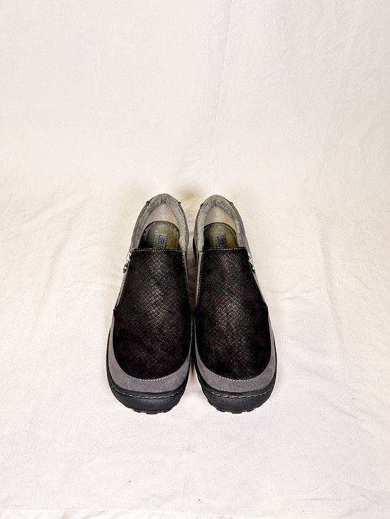 Other JBU by Jambu Cranberry Grey Black Side Zip Slip On Shoes Size US 12 / IT 42 - 3 Thumbnail