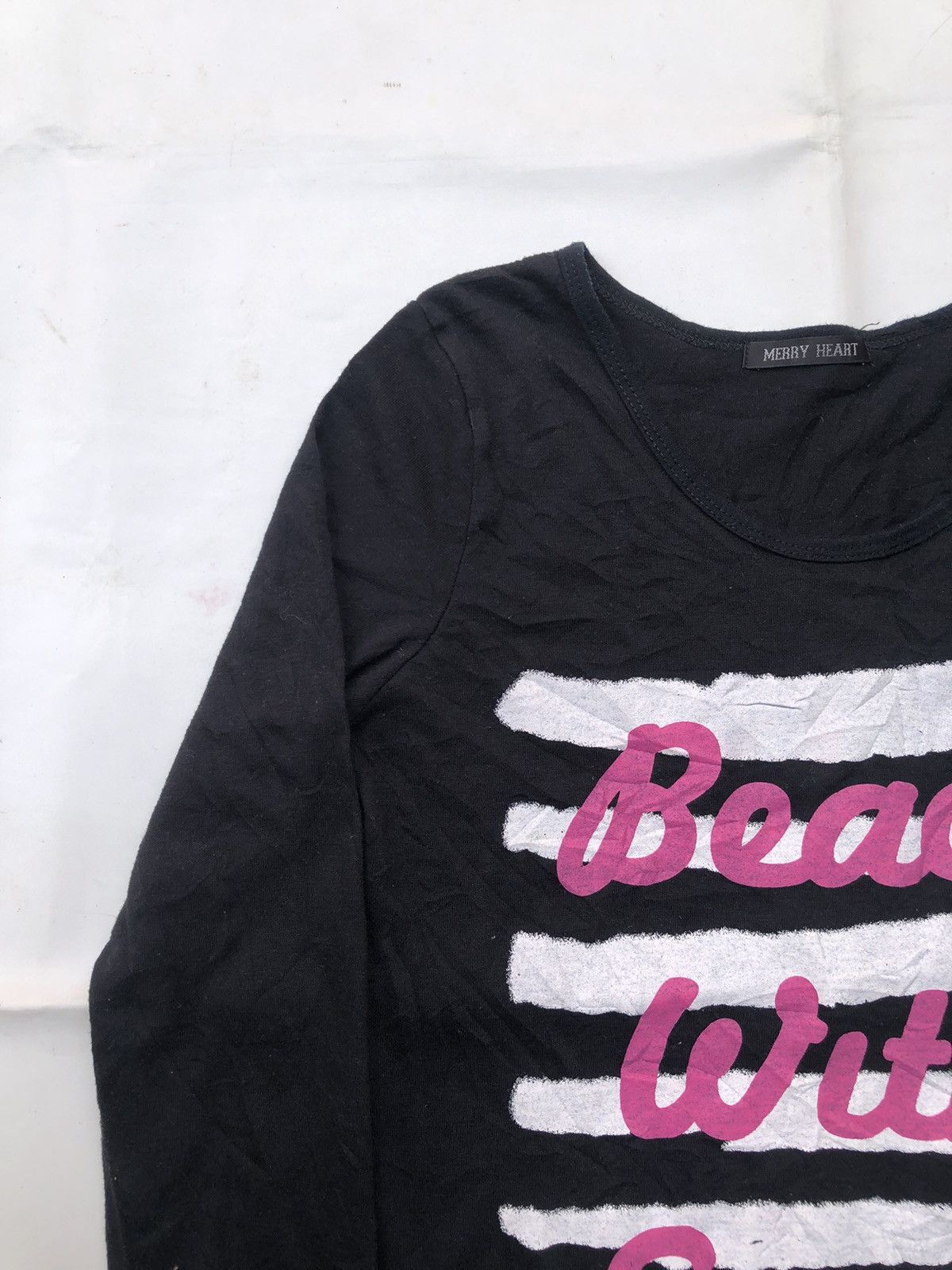 Hysteric Glamour JAPANESE POEM BEACH WITH SOUTH LONGSLEEVE TEE Size US M / EU 48-50 / 2 - 3 Thumbnail