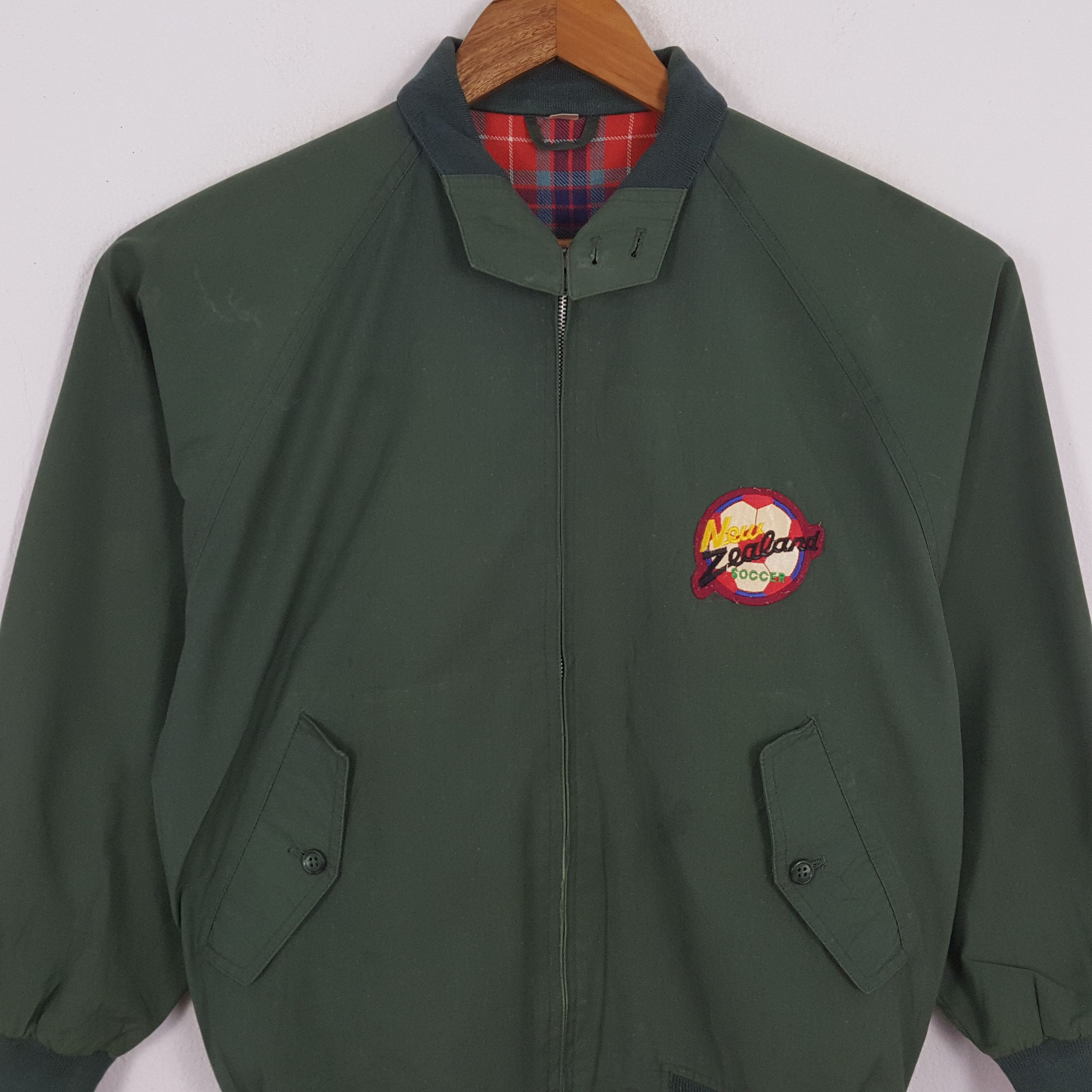 New Zealand Outback × Vintage Vintage NEW ZEALAND SOCCER Football Team Jacket Size US M / EU 48-50 / 2 - 2 Thumbnail