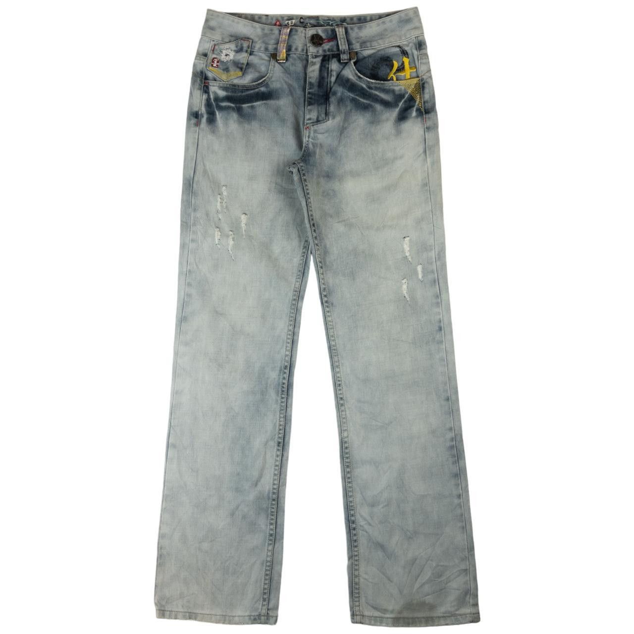 Other Vintage Big Train Japanese Embroidered Denim Jeans Size W30 Size US 30 / EU 46 - 3 Thumbnail