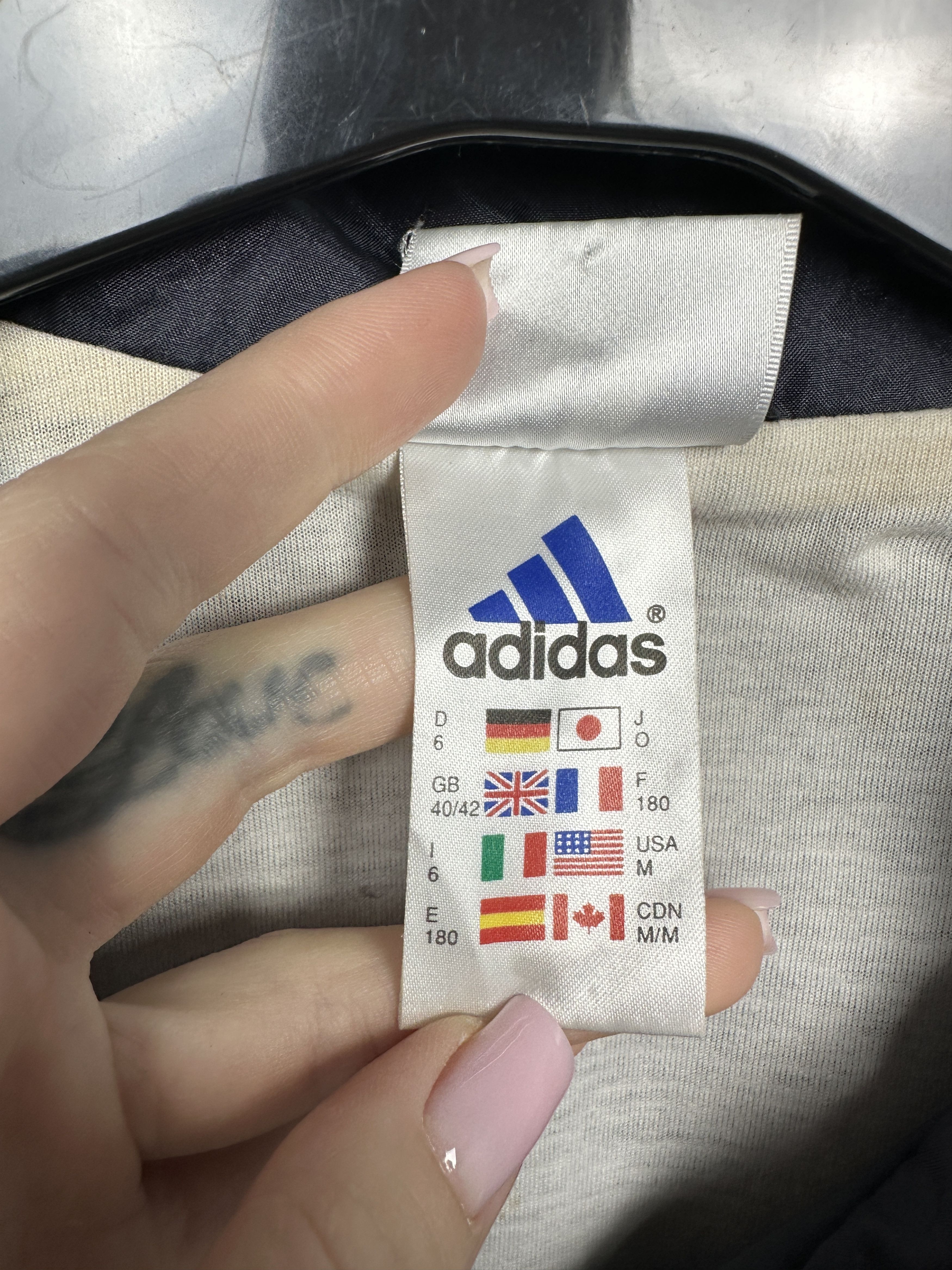Adidas Adidas 90s Vintage Mens Track Top Jacket Size US M / EU 48-50 / 2 - 5 Thumbnail
