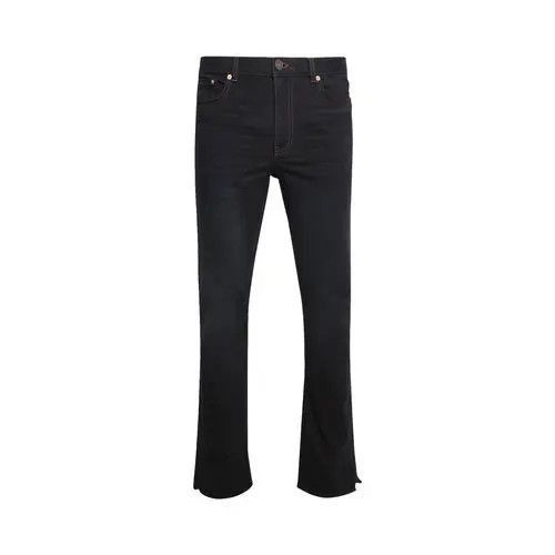 Balenciaga o1mt1gz1224 Super Fitted Jeans in Black Size US 33 - 1 Thumbnail