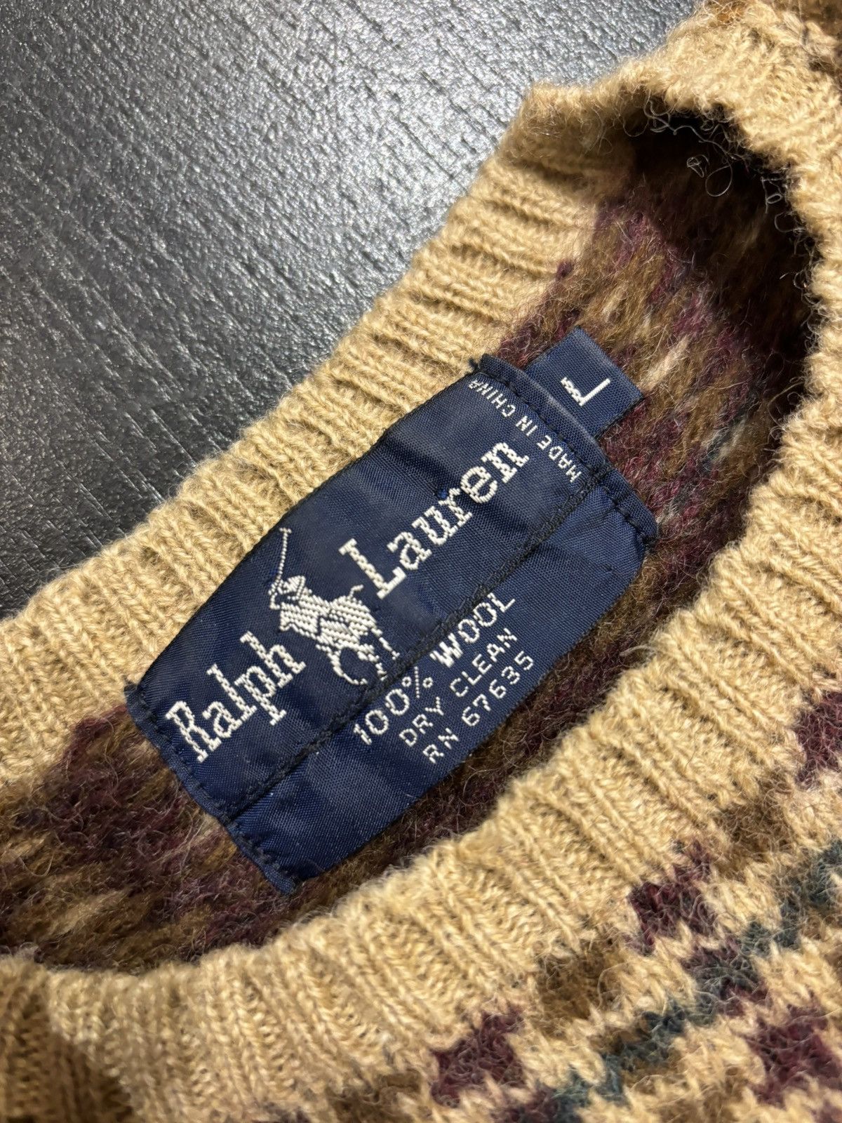 Polo Ralph Lauren Ralph Lauren Mallards Wool Knit Sweater Size US L / EU 52-54 / 3 - 3 Thumbnail