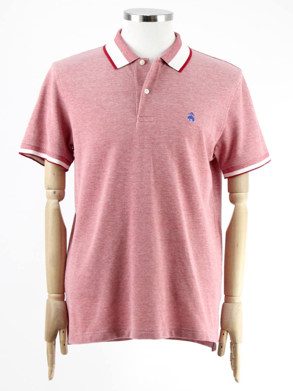 Brooks Brothers BROOKS BROTHERS Slim polo shirt with logo Size US L / EU 52-54 / 3 - 1 Thumbnail