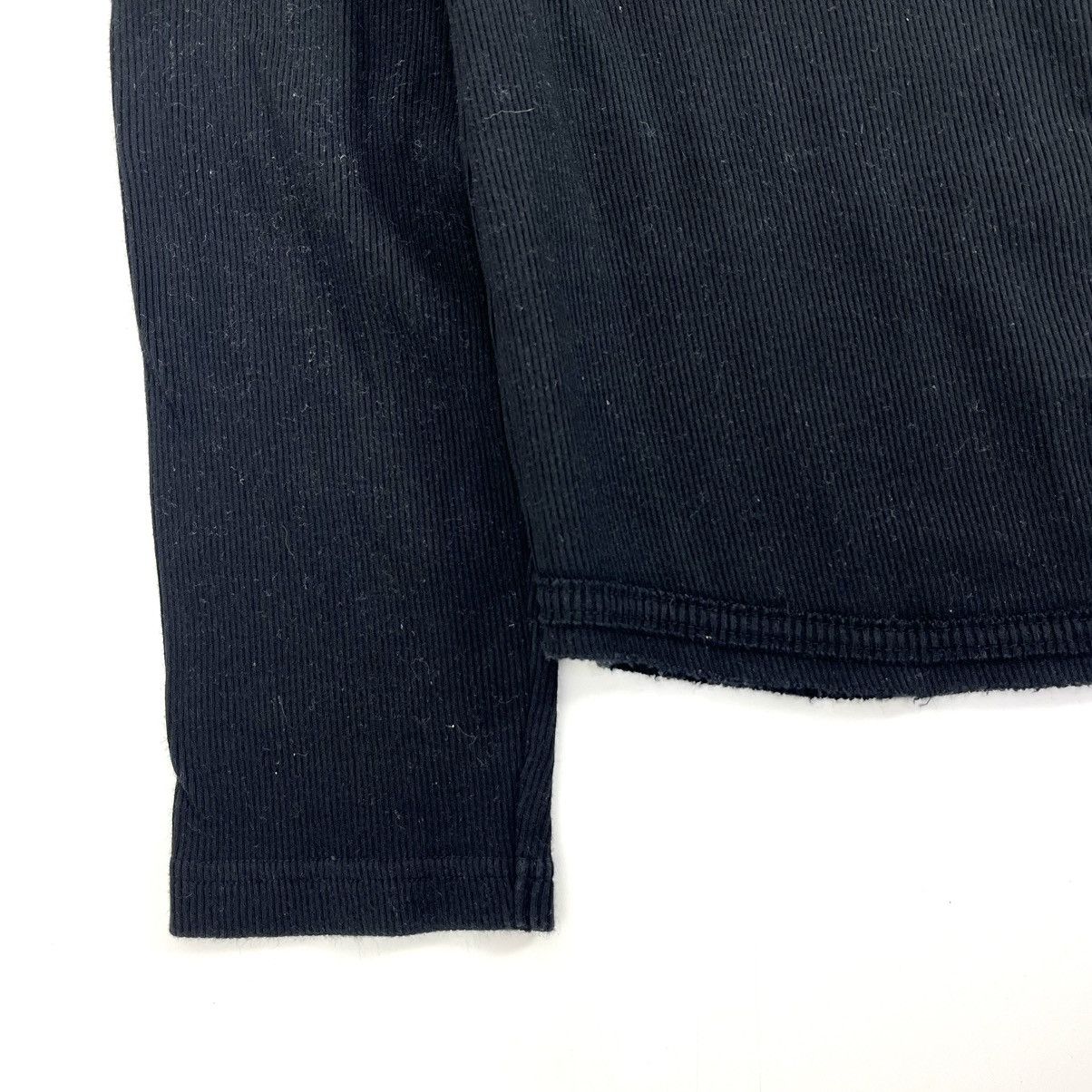 If Six Was Nine × Japanese Brand × Le Grande Bleu (L.G.B.) Semantic Design Grunge Poem Cross Button Long Sleeve Size M / US 6-8 / IT 42-44 - 8 Thumbnail