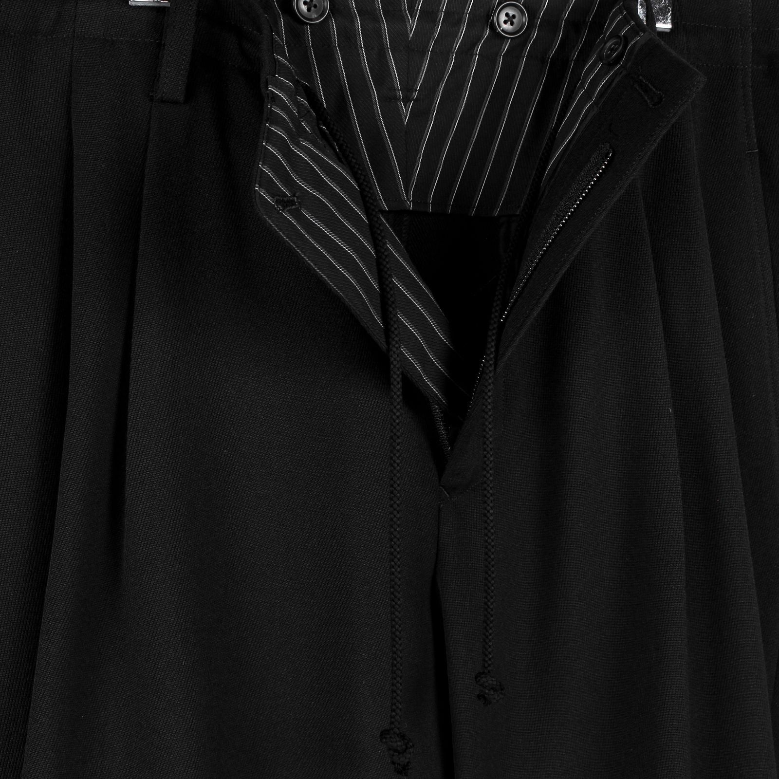Yohji Yamamoto Yohji Yamamoto Pour Homme - 2 Tabs Hem Pants Size US 32 / EU 48 - 10 Thumbnail