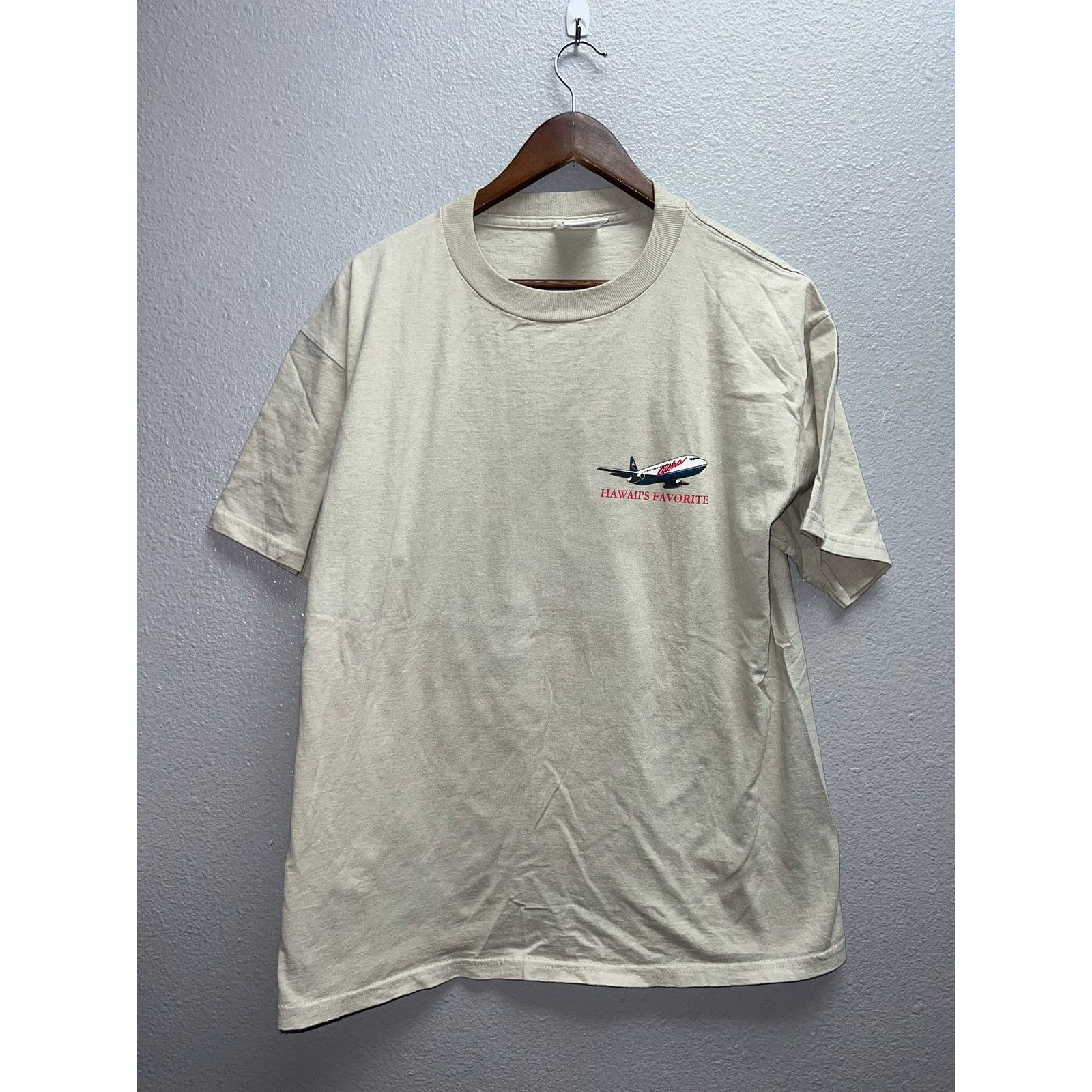 Vintage Vintage Aloha Airlines Shirt Hawaii Favorite Airplane 90s L Size US L / EU 52-54 / 3 - 2 Thumbnail