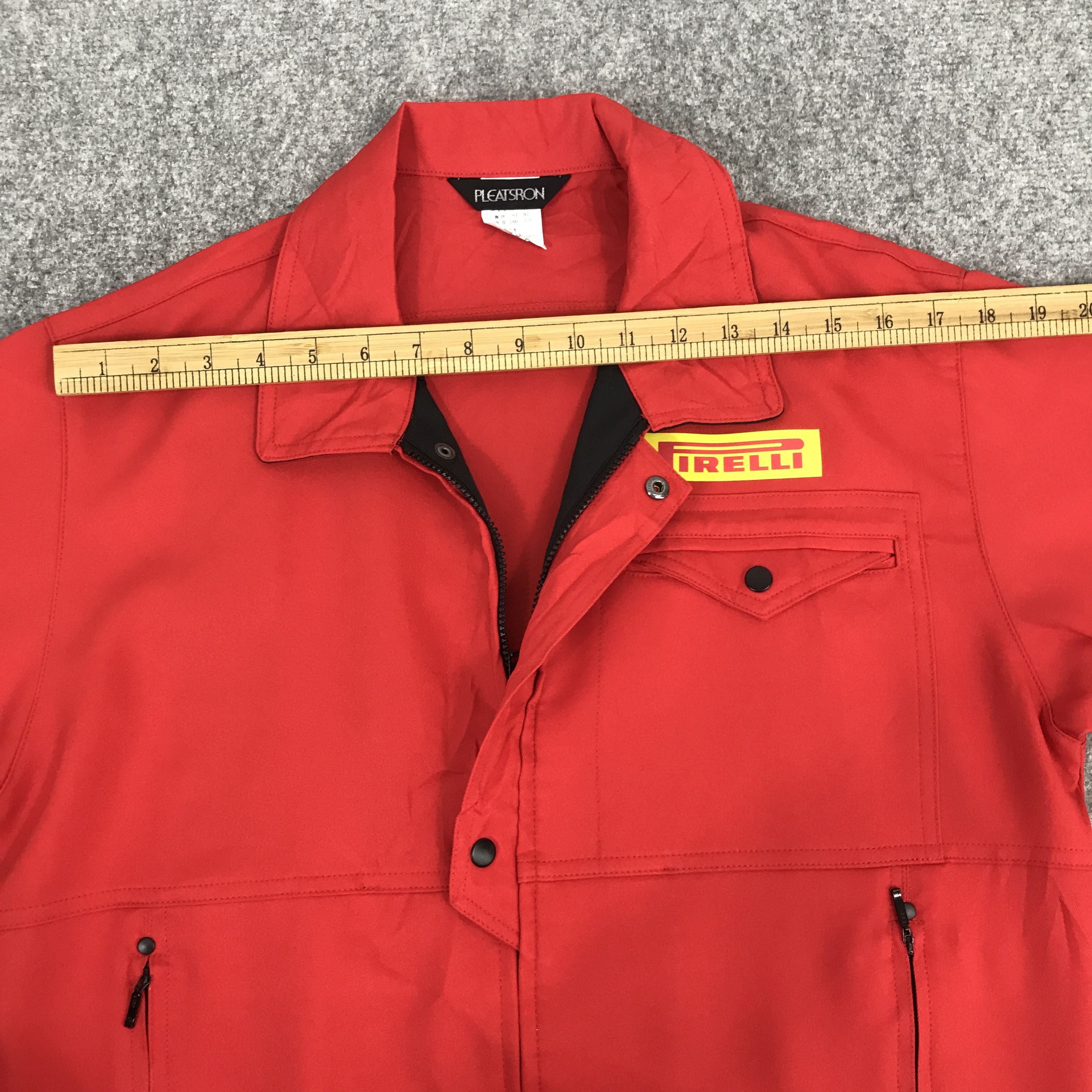 Japanese Brand Pirelli tyre Racing design Jacket Size US M / EU 48-50 / 2 - 5 Thumbnail