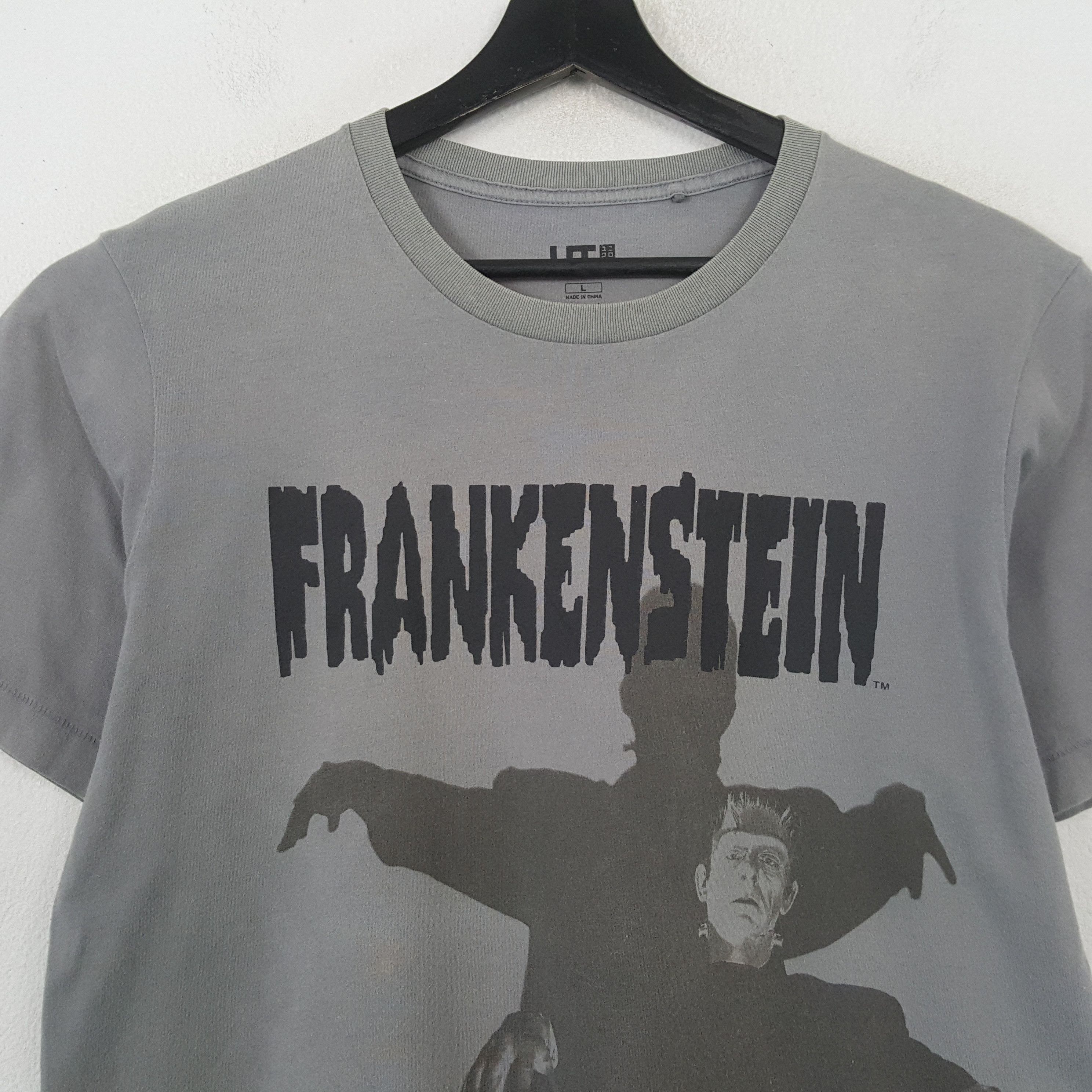 Uniqlo Frankenstein X Uniqlo Streetwear Tshirt RR11 Size US M / EU 48-50 / 2 - 2 Thumbnail