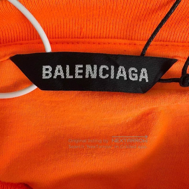 Balenciaga Balenciaga Seven Nation Language Letter Printed Short Slee Size US XXS / EU 40 - 3 Thumbnail