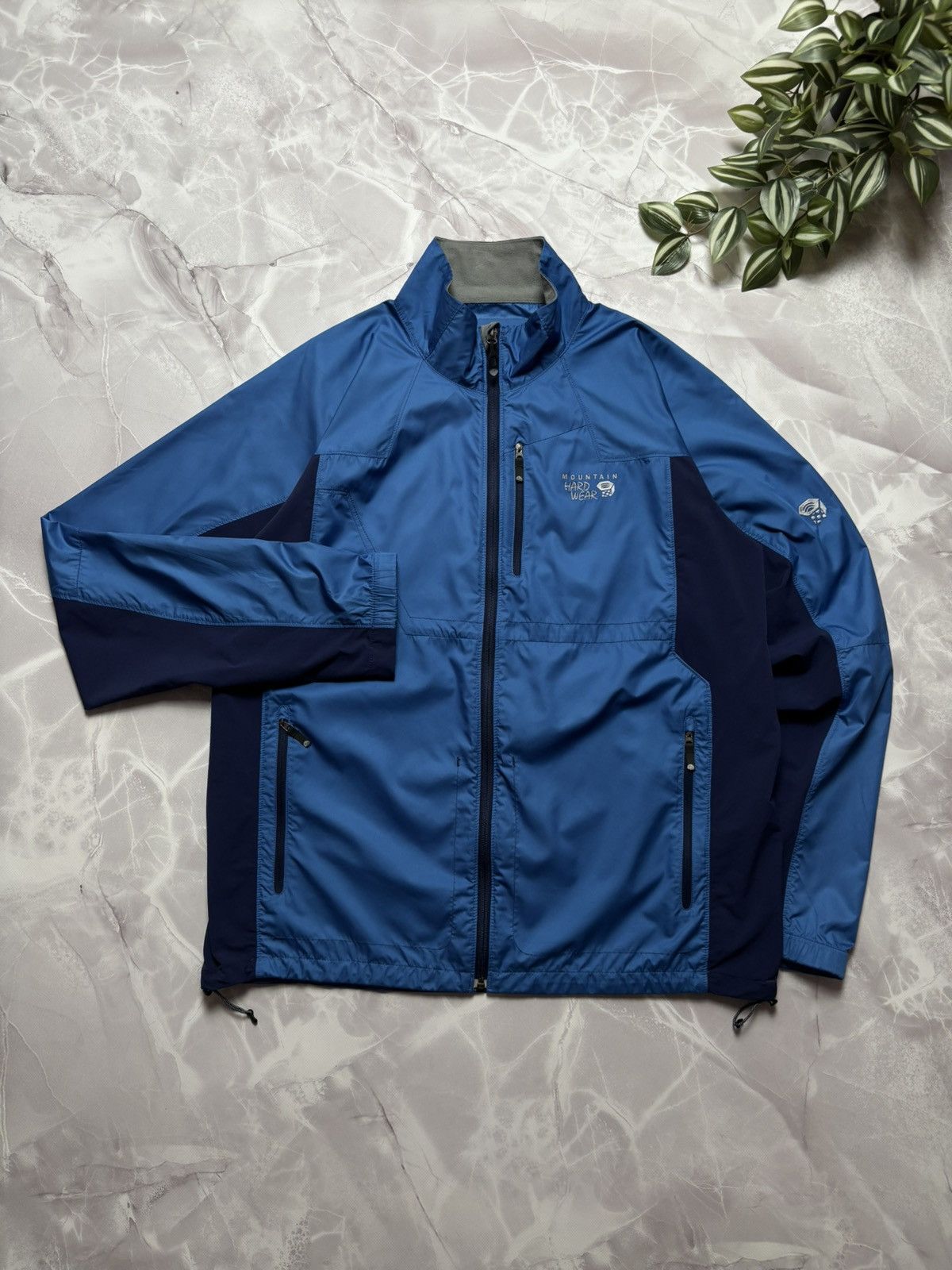 Mountain Hardwear Mountain Hardwear Windbreaker Jacket Outdoor Blue Size XL Size US XL / EU 56 / 4 - 1 Thumbnail