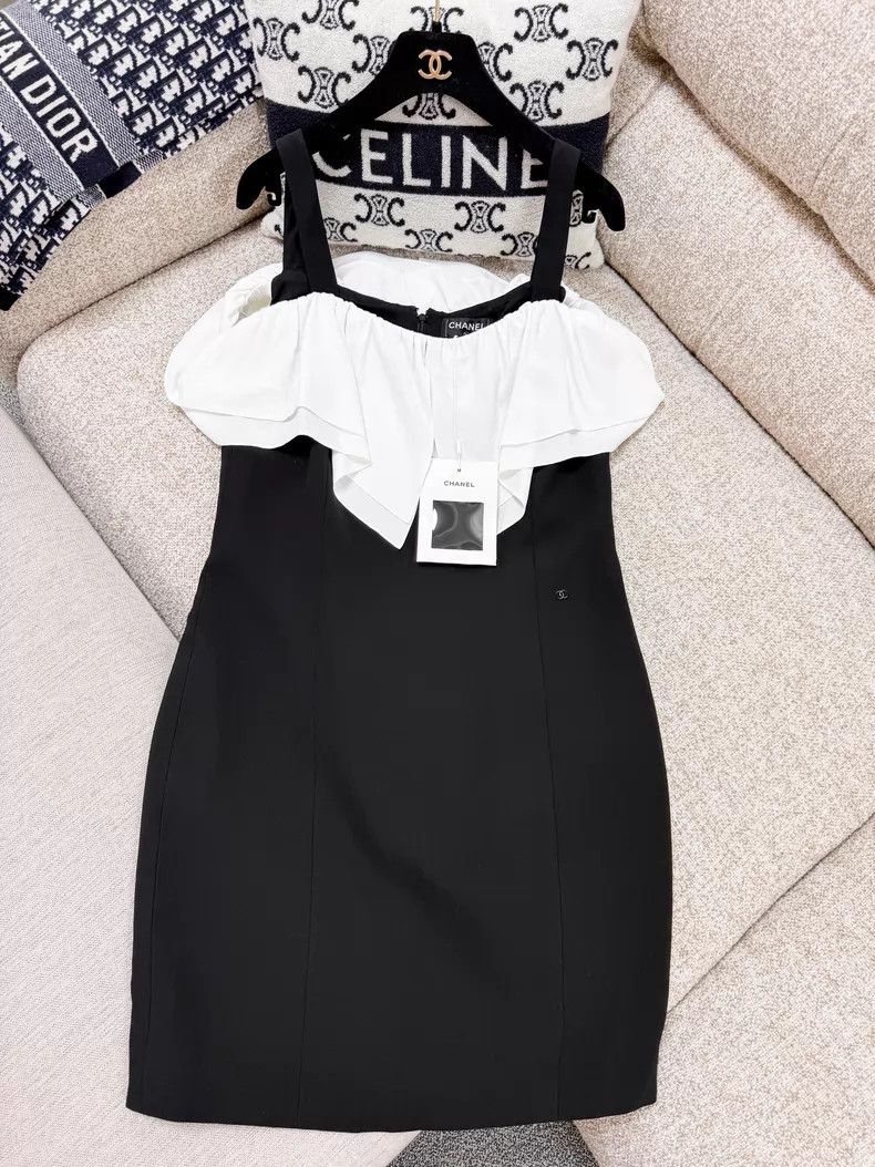 Chanel Chanel Bow-up strap dress Size XS / US 0-2 / IT 36-38 - 3 Thumbnail