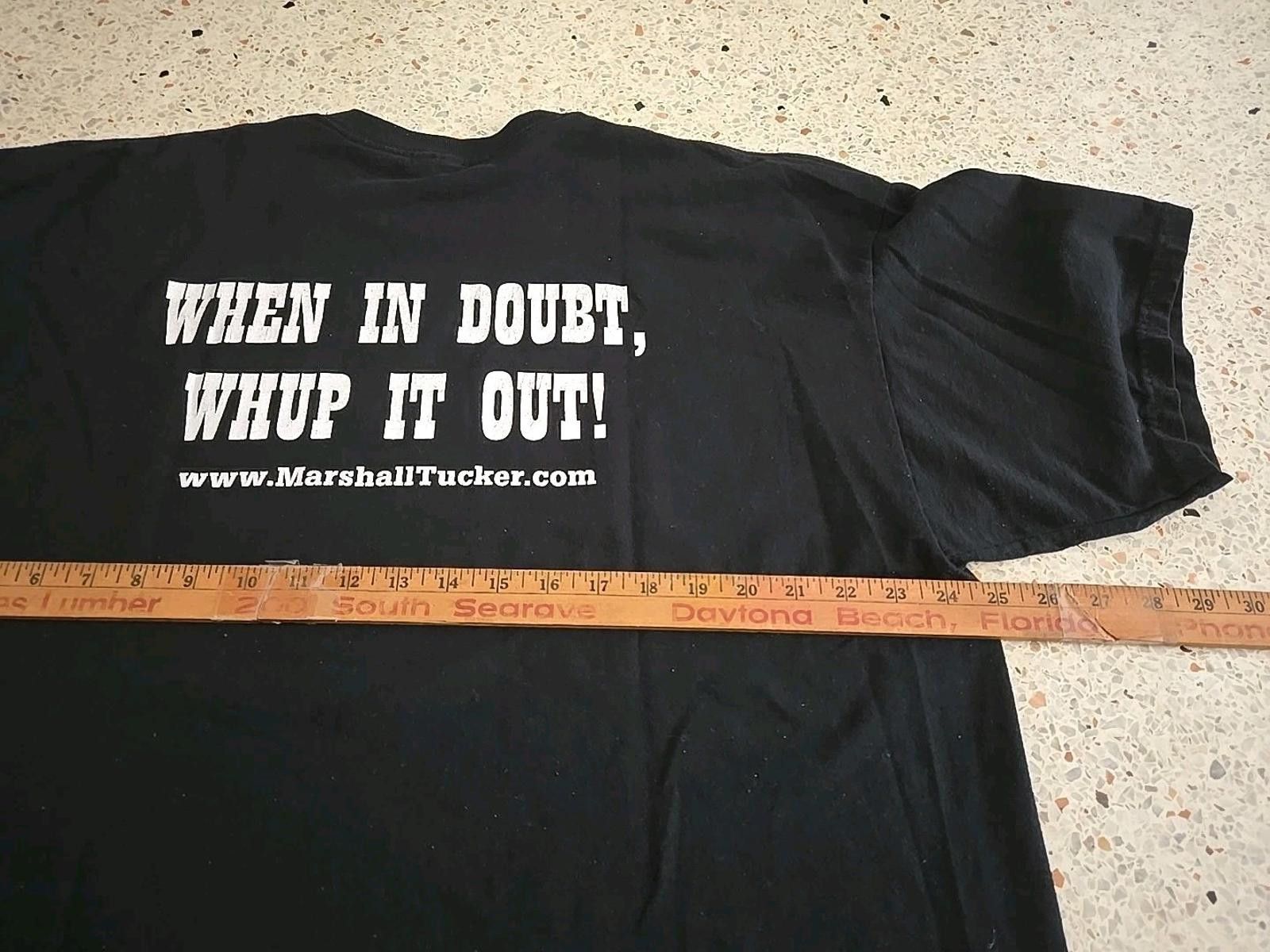 The Unbranded Brand The Marshall Tucker Band Shirt XL When In Doubt Whup It Out! Size US XL / EU 56 / 4 - 6 Thumbnail