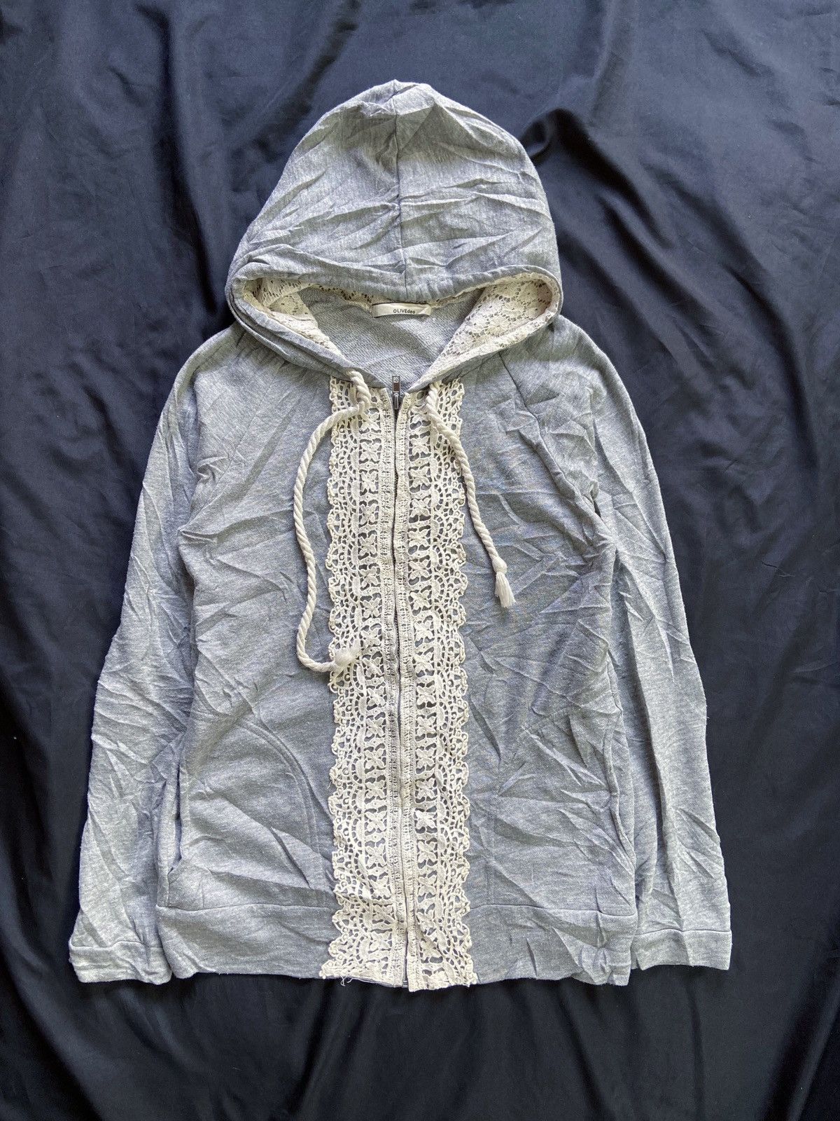 20471120 OLIVEDES OLIVE JAPANESE ZIP HOODIE Size US S / EU 44-46 / 1 - 1 Thumbnail