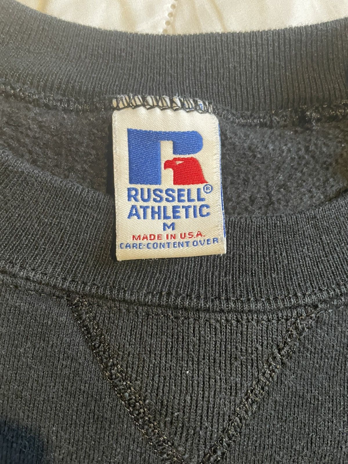 Russell Athletic Vintage School Sweatshirt Size US M / EU 48-50 / 2 - 2 Thumbnail