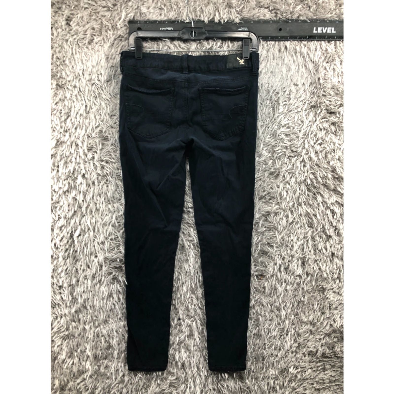 American Eagle Outfitters American Eagle Outfitters Jegging Size 4 Womens Dark Wash Blue Jeans Size 27" / US 4 / IT 40 - 5 Thumbnail