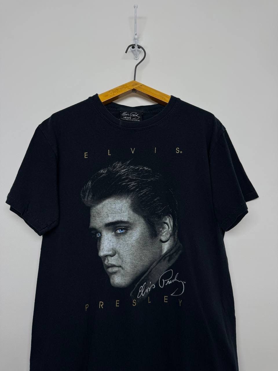 Band Tees Vintage Y2k 2005 Elvis Presley Black T-shirt Size US S / EU 44-46 / 1 - 2 Thumbnail