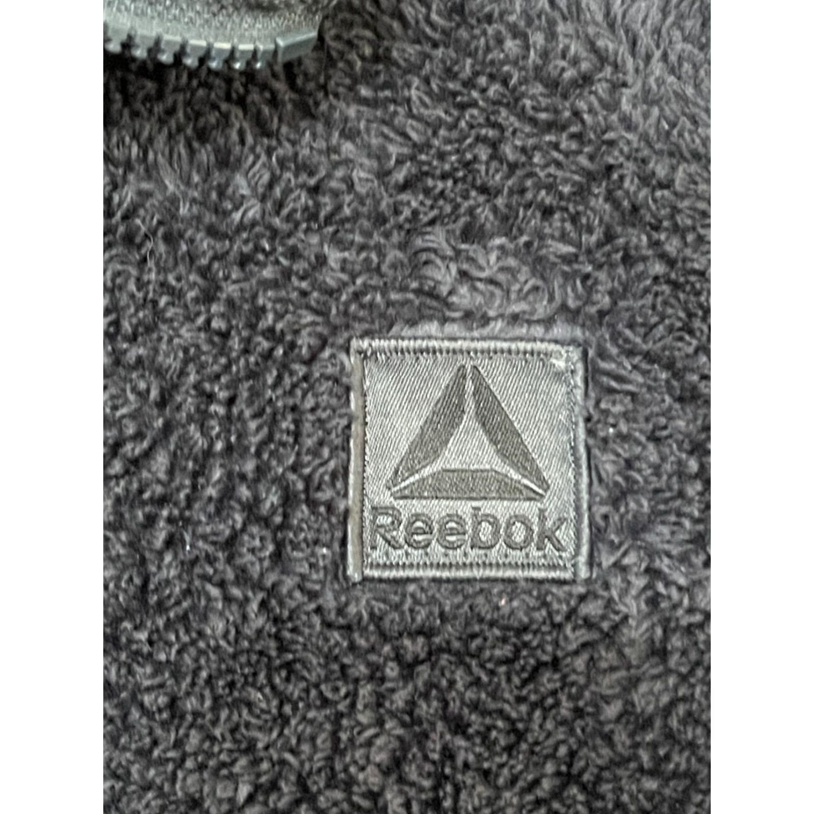 Reebok Reebok Sweater Women XL Black 1/4 Zip Fleece Pullover Sherpa Long Sleeve Casual Regular Size XL / US 12-14 / IT 48-50 - 5 Thumbnail
