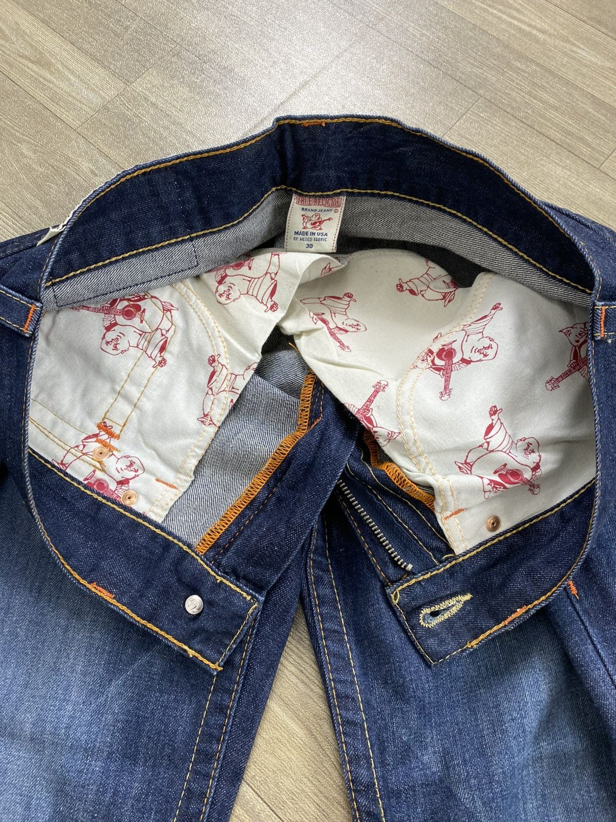 True Religion Vintage True Religion Billy Faded Lgb Style Flared Jeans Y2K Size US 30 / EU 46 - 14 Thumbnail