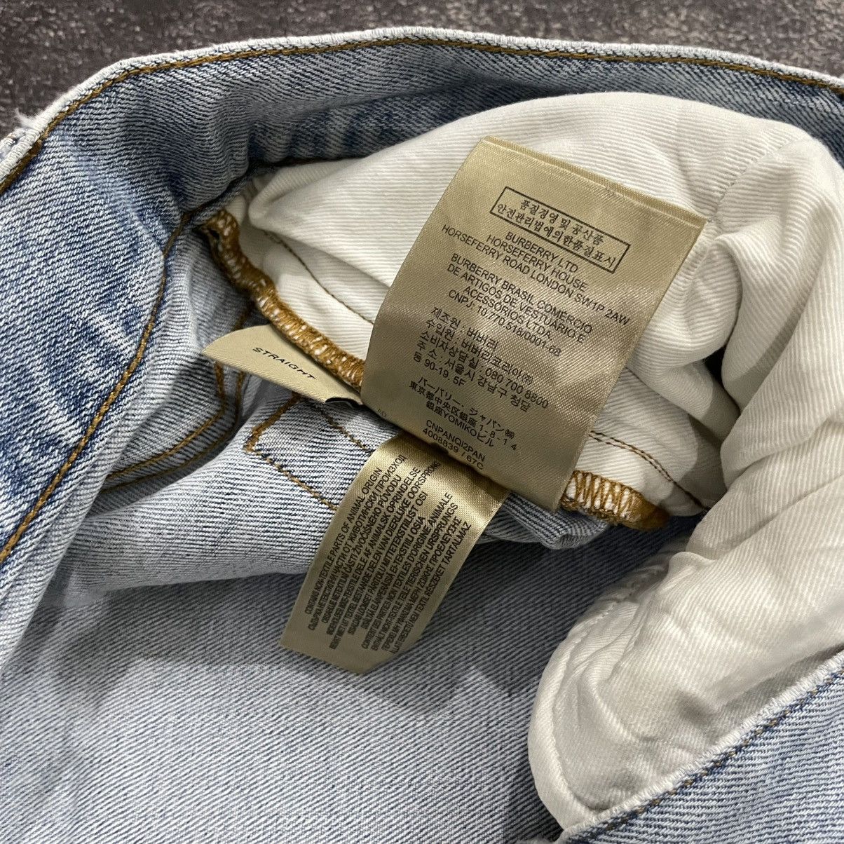 Burberry × Designer × Vintage Burberry straight denim pants Size US 34 / EU 50 - 6 Thumbnail