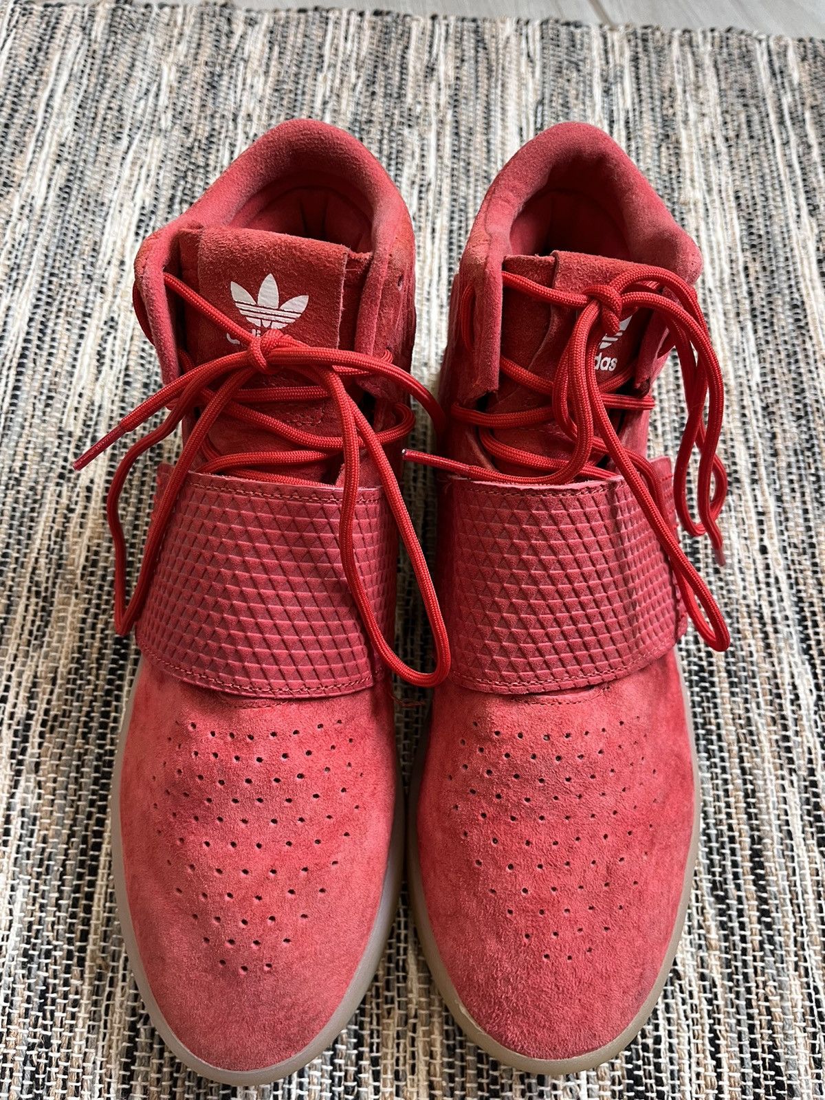 Adidas × Vintage Adidas Tubular red sneakers Size US 8 / EU 41 - 10 Thumbnail