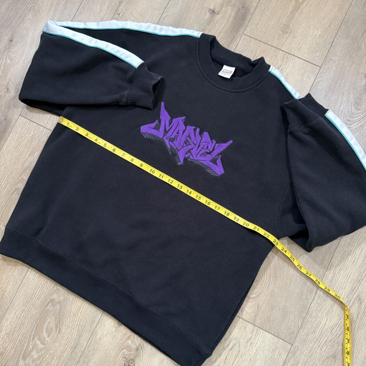 Japanese Brand × Marvel Comics Black Marvel/Japan fleece crewneck Size US L / EU 52-54 / 3 - 7 Thumbnail