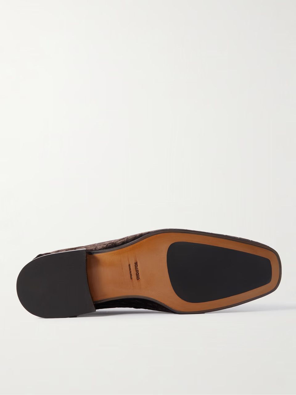 Tom Ford o1loc1c0824 Velvet Loafers in Dark Brown Size US 13 / EU 46 - 5 Thumbnail