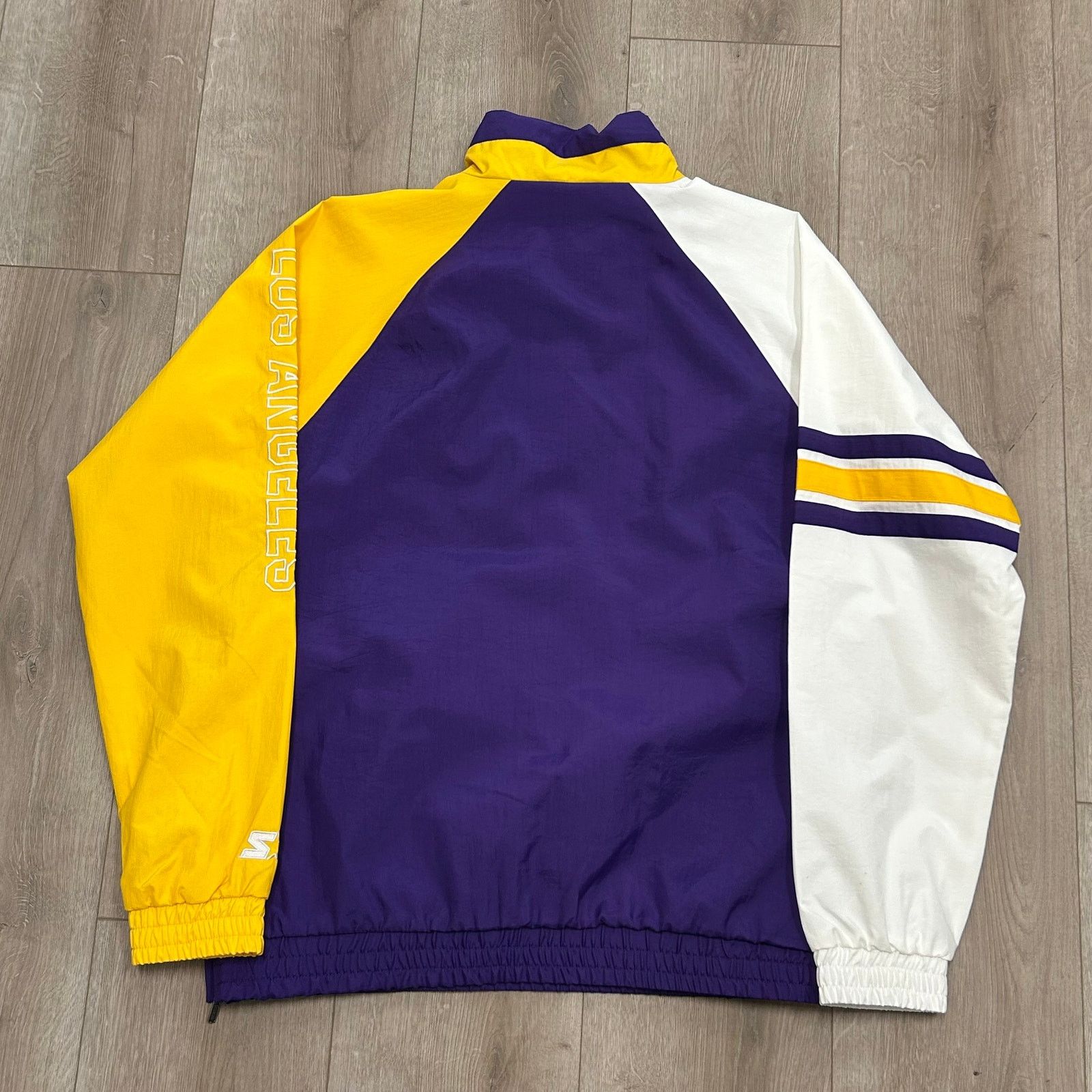 Starter Los Angeles Lakers Starter Elite Half Zip Pullover Jacket Size US M / EU 48-50 / 2 - 8 Thumbnail