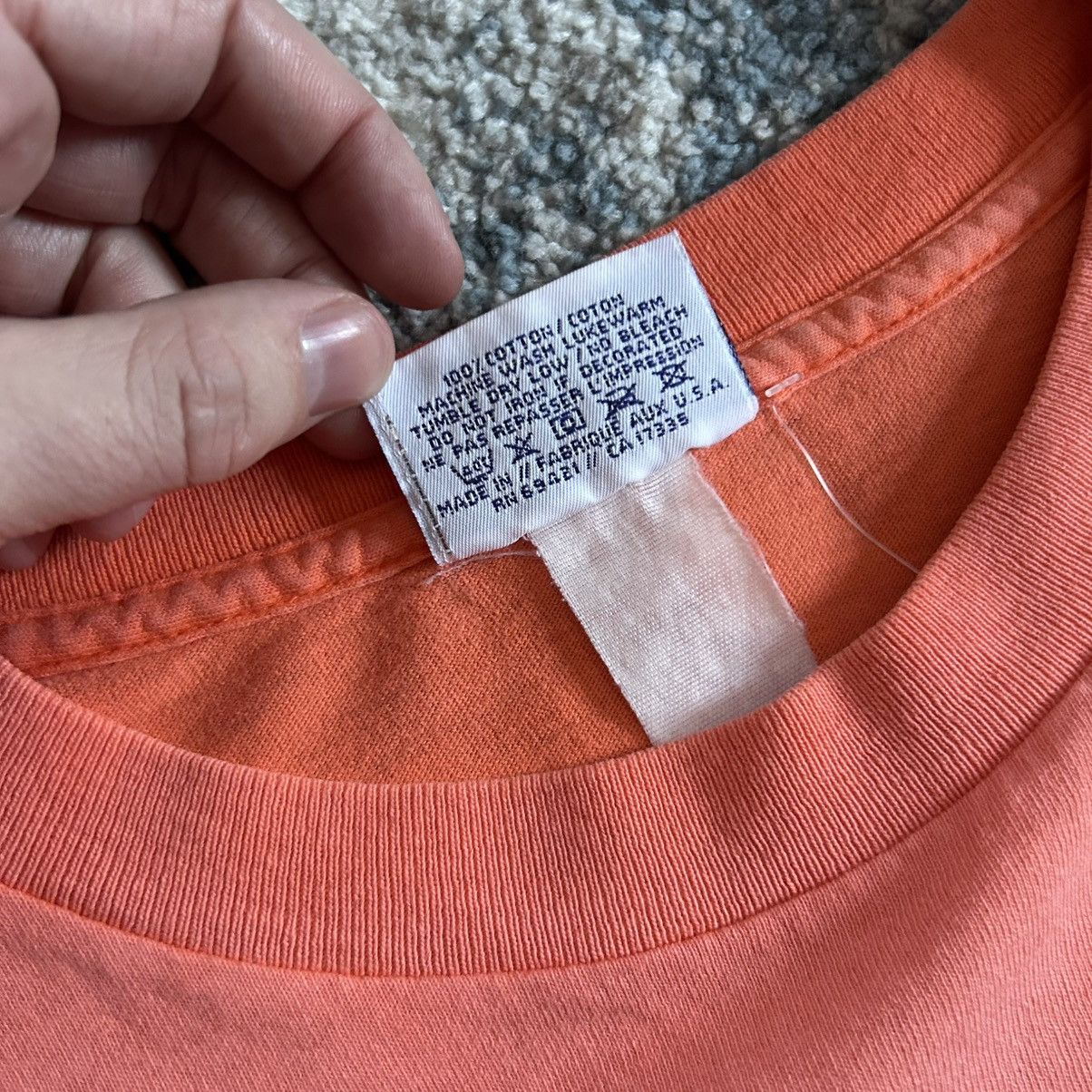 Reebok SUN FADED SiNGLE STiTCH VECTOR LOGO TEE BRiGHT MANGO ORANGE Size US XL / EU 56 / 4 - 7 Thumbnail
