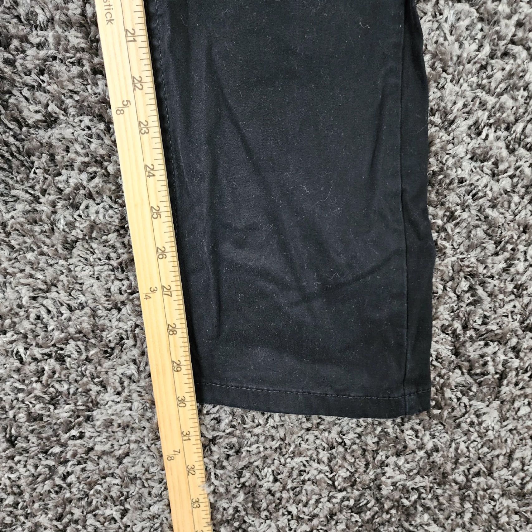 Levi's Levi 511 Womens Slim Straight Black Pants Size 16 Size 38" / US 16 / IT 52 - 5 Thumbnail