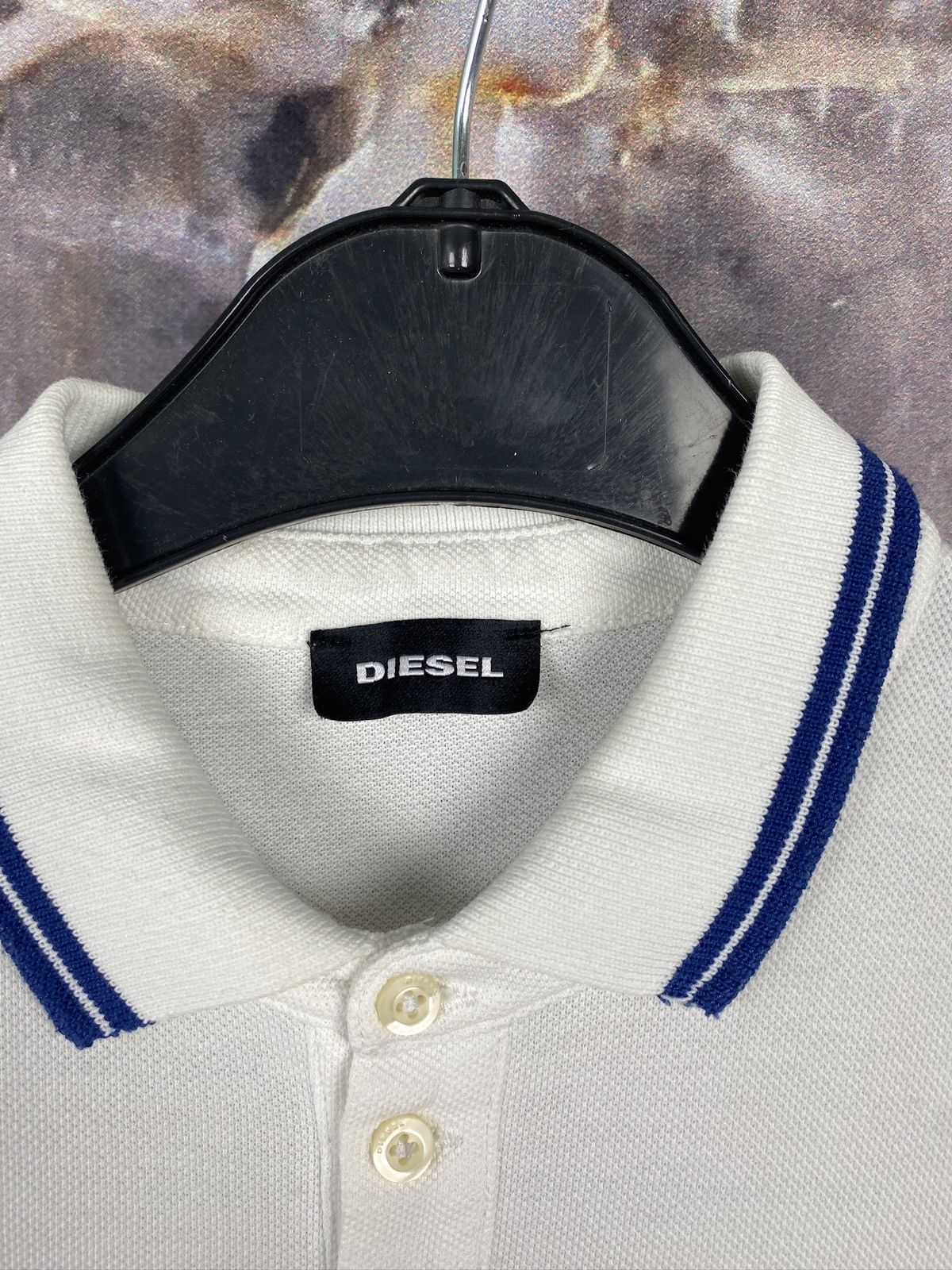 Diesel Women’s Diesel Polo Long Sleeve Streetwear Size 16 Size XXL / US 16-18 / IT 52-54 - 5 Thumbnail