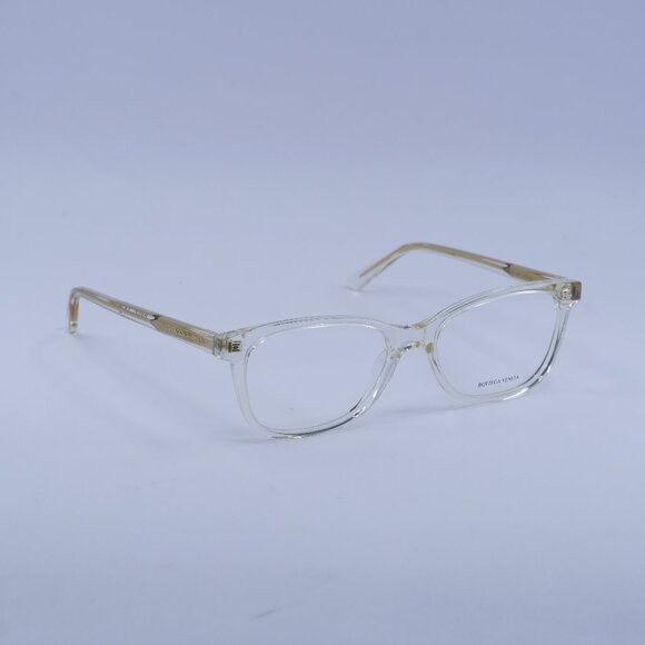 Bottega Veneta BV1028O 004 Eyeglasses Beige Frame