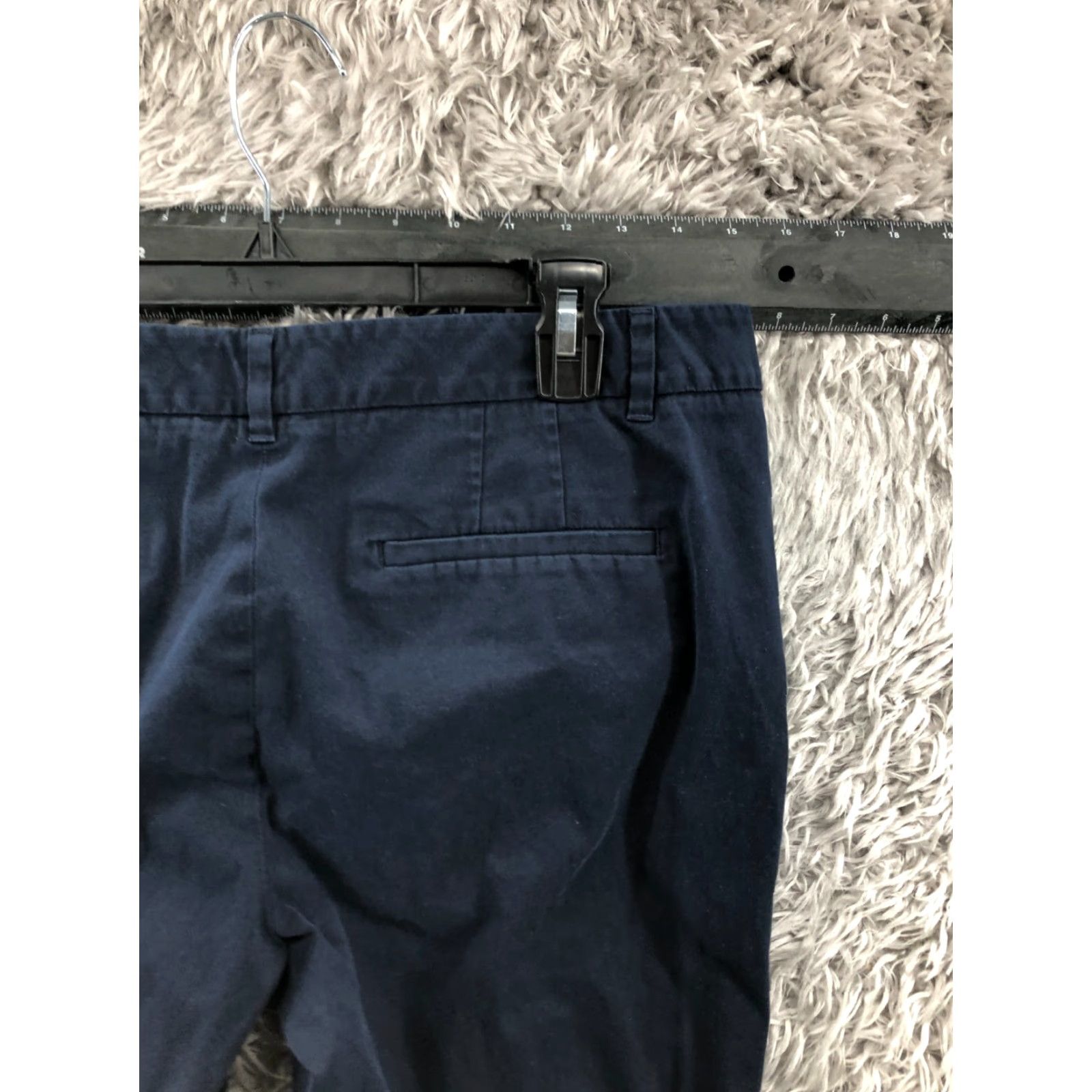 Talbots Talbots The Perfect Skimmer Pants Size 12 Womens Dark Wash Blue Flat Front Pockets Stretch Regular Color Blue Chino Classic Womens Size 34" / US 12 / IT 48 - 6 Thumbnail