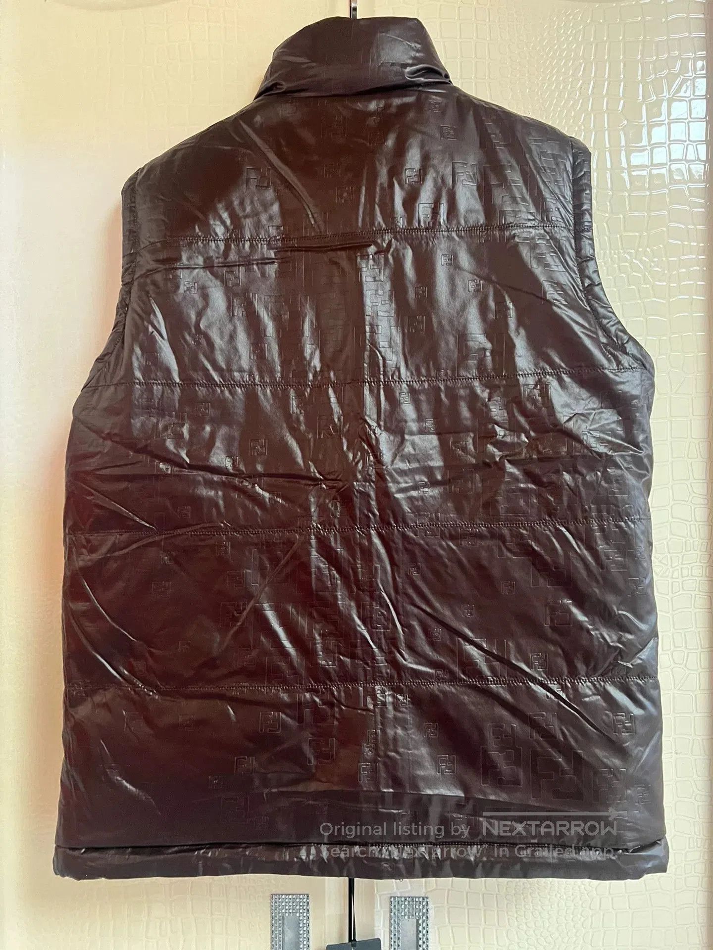 Fendi FENDI LOR Reversible FF Logo Down Vest. Size US M / EU 48-50 / 2 - 6 Thumbnail