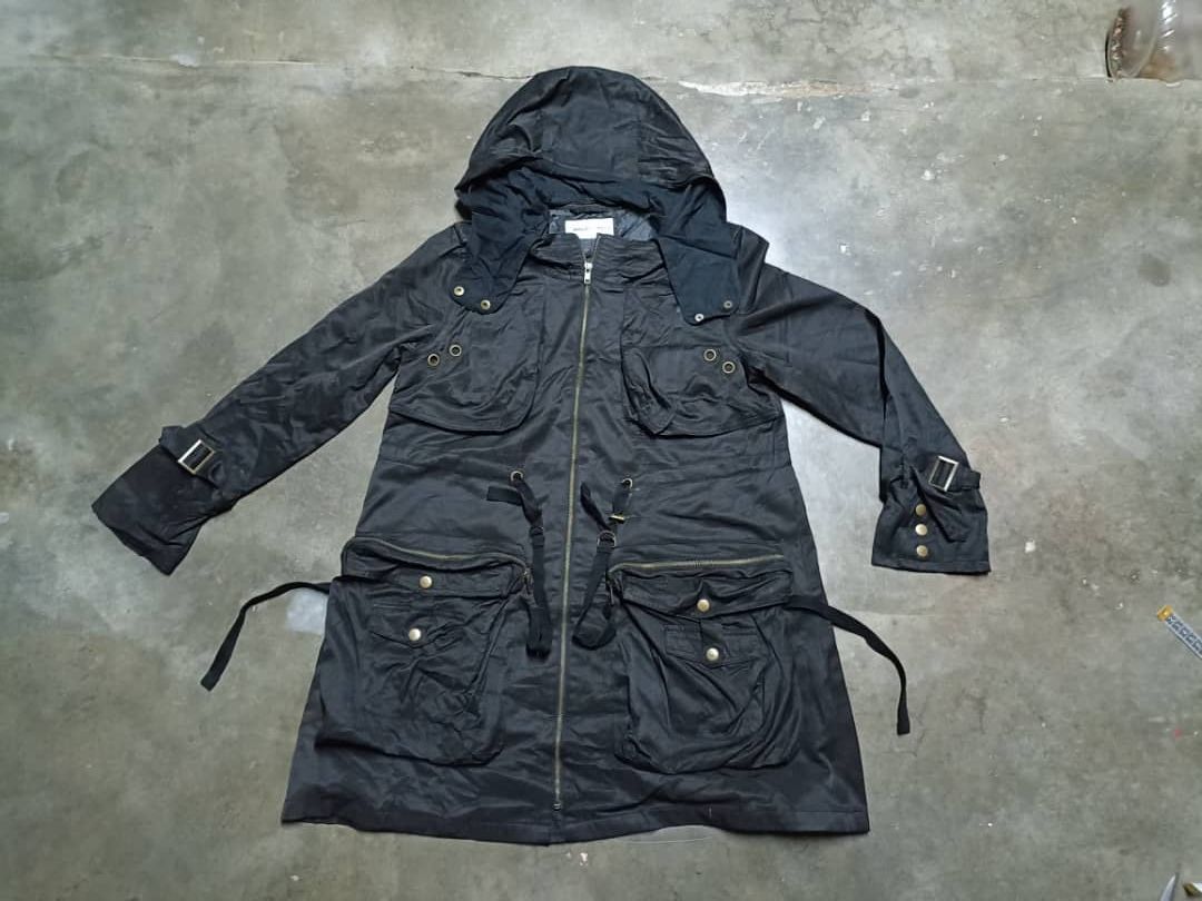 Japanese Brand × Seditionaries × Vintage Japanese Brand Long Jacket multi Pocket Size L / US 10 / IT 46 - 1 Thumbnail