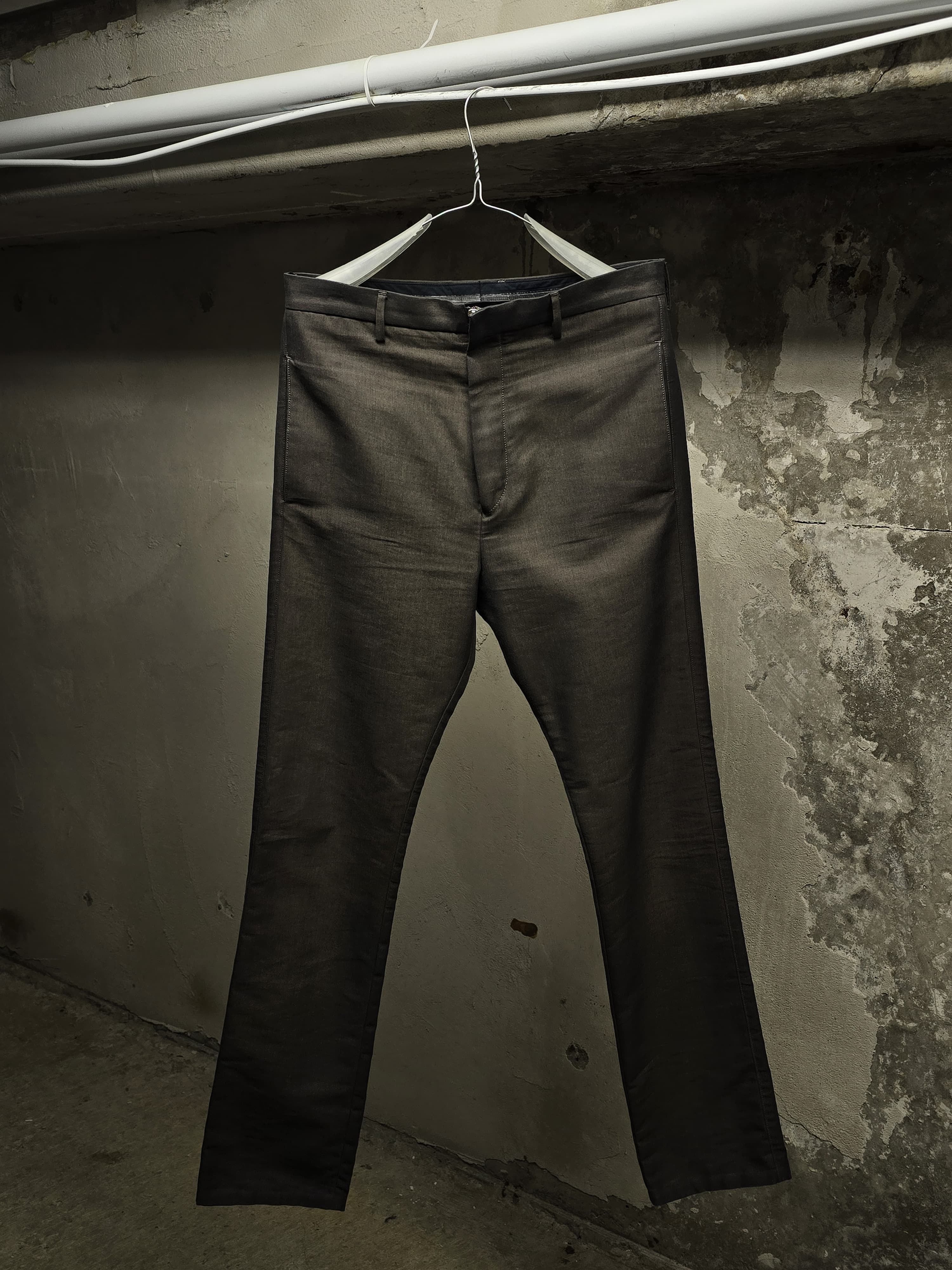 Deepti Deepti .999 Silver Plated Open-Zip Trousers Size US 34 / EU 50 - 1 Thumbnail