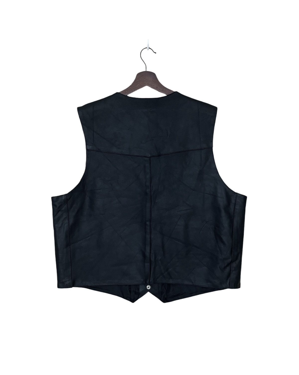 Vintage Vintage Brand Guide Gear Leather Vest 1970s Size US XL / EU 56 / 4 - 2 Thumbnail